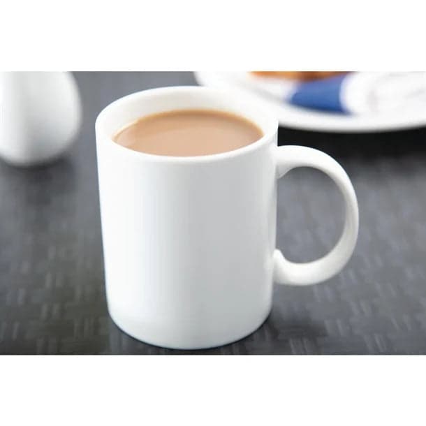 Olympia Whiteware Mugs (x12) (NCE3118) — image 2