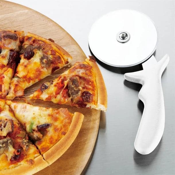 Pizza Wheel Cutter - White 4" By Hygiplas (NCE3197) — image 2