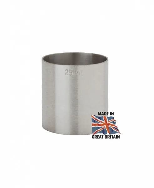 Stainless Steel 25ml Spirit Measure (NCE3905)