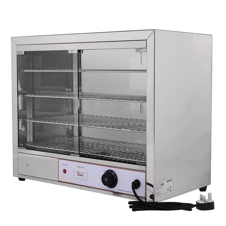 Hamoki Tabletop Pie Cabinet / Food Warmer, 4 Shelves, 13amp, Model- FW580 (NCE4097) — image 2