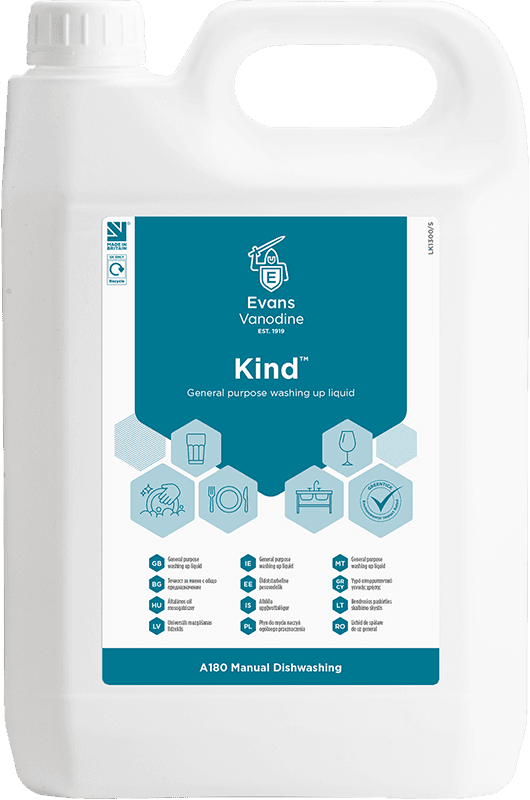 Evans Kind Washing Up Liquid - 5L