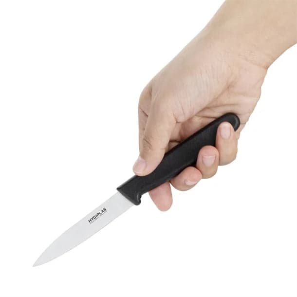 Hygiplas 8.5cm Black Paring Knife (NCE4155) — image 2