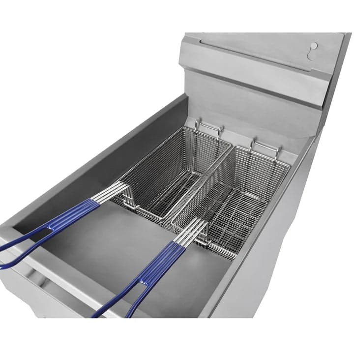 Hamoki Single Tank, Three Burner, Natural Gas Free-Standing Fryer, Model- GF90 (NCE4168) — image 3