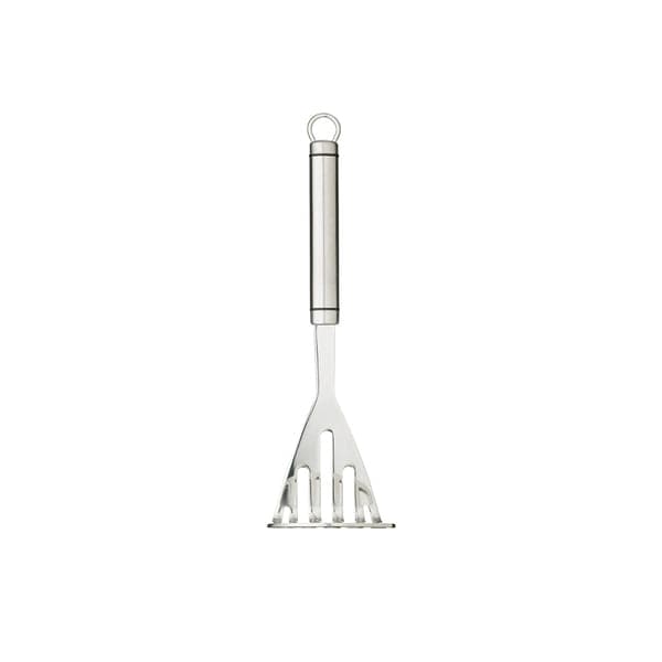 Kitchencraft Oval Handled Proffesional Stainless Steel Potato Masher 26cm x1 (NCE4683)