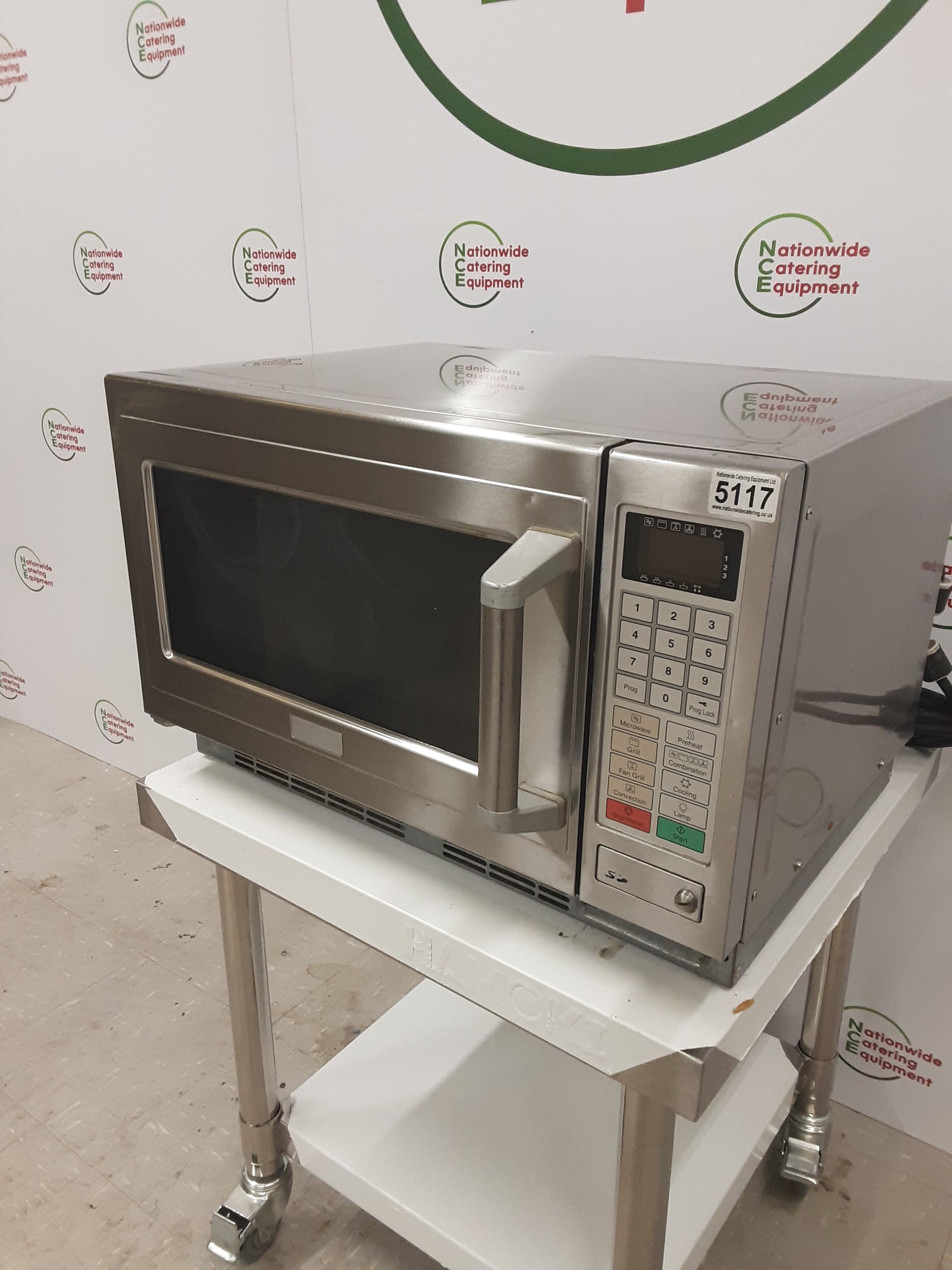 Panasonic 1800w Combination Grill / Microwave, Model- NE-C1275 (NCE5117) — image 3