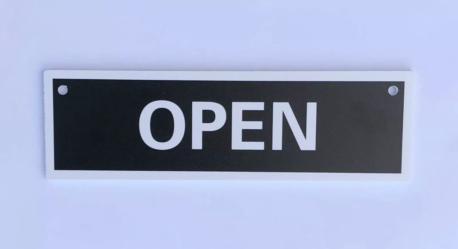 New Open / Closed Hanging Door Sign (NCE5792) — image 2