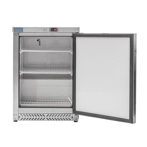 Arctica Stainless Steel Medium Duty 143L Undercounter Freezer, Model- HEC909. Delivery Included (NCE5840) — image 2