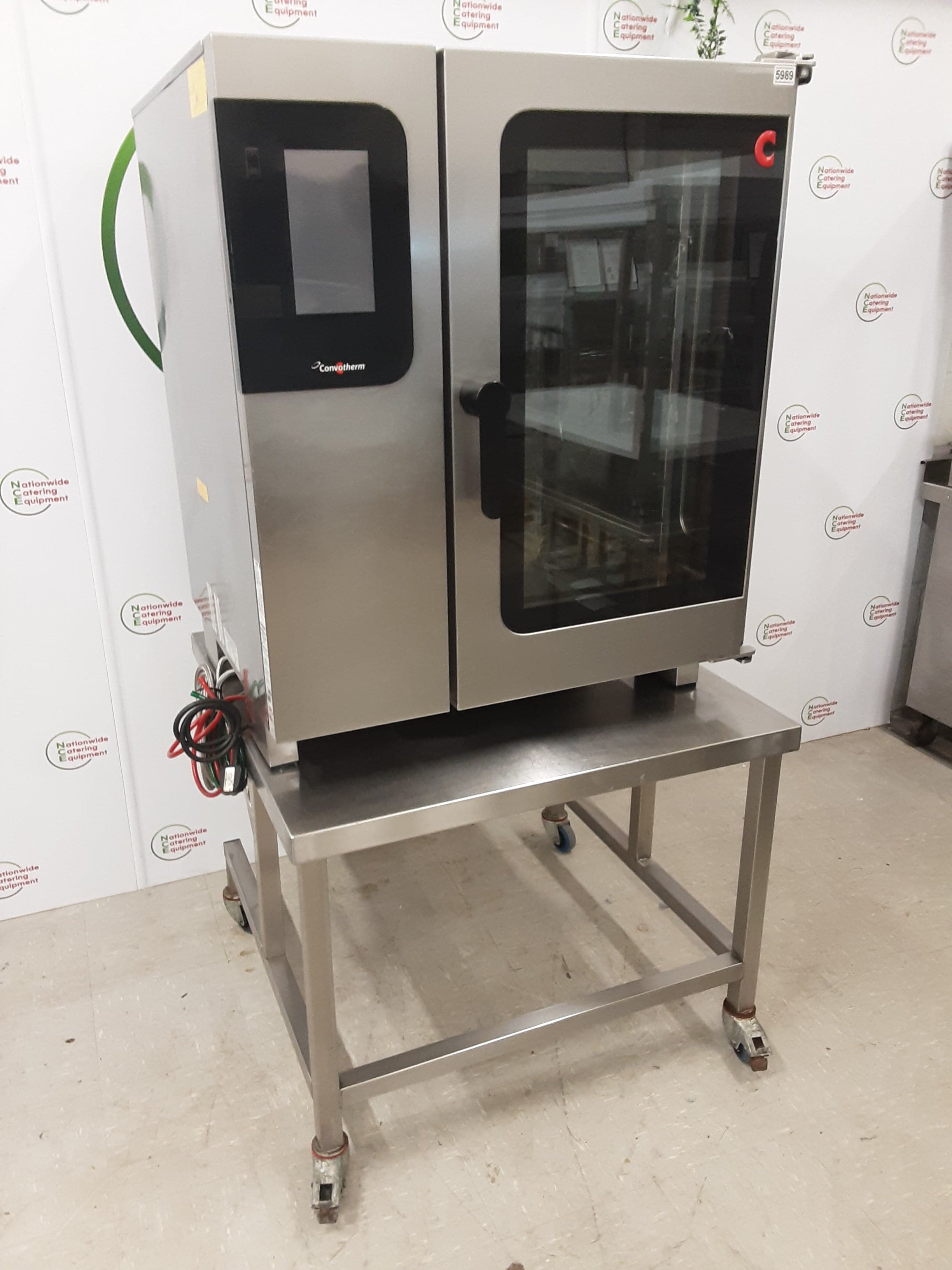 Convotherm 10 Grid Natural Gas Combi Oven On Stand/Trolley. Model- C4eT10.10 (NCE5989) — image 2