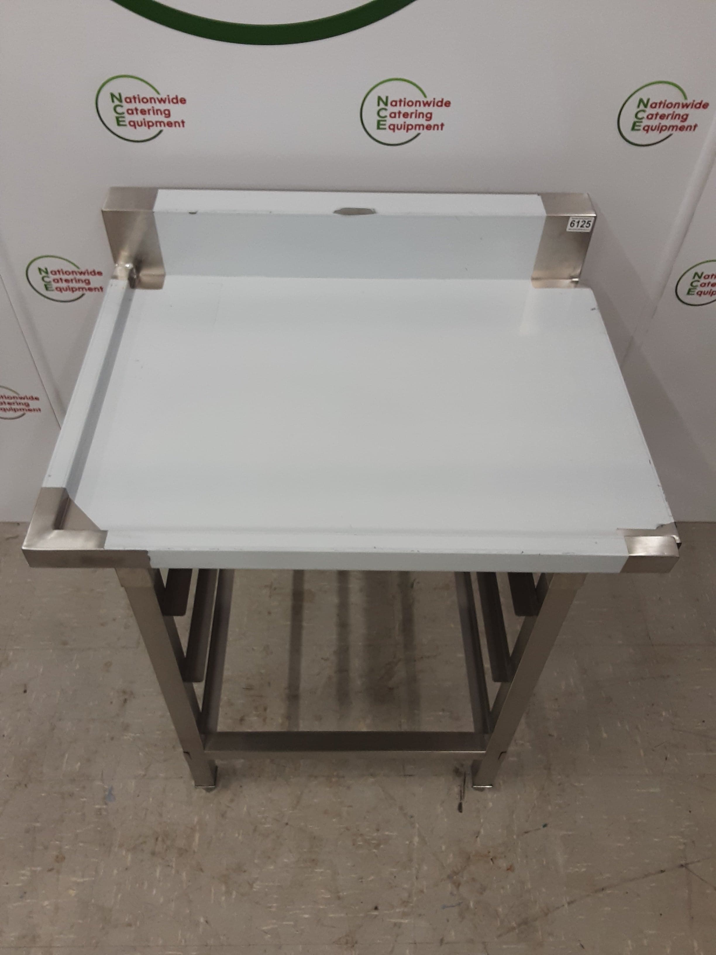 Stainless Steel Dishwasher Exit Table (Machine to Right), With Racking Beneath(NCE6125) — image 2