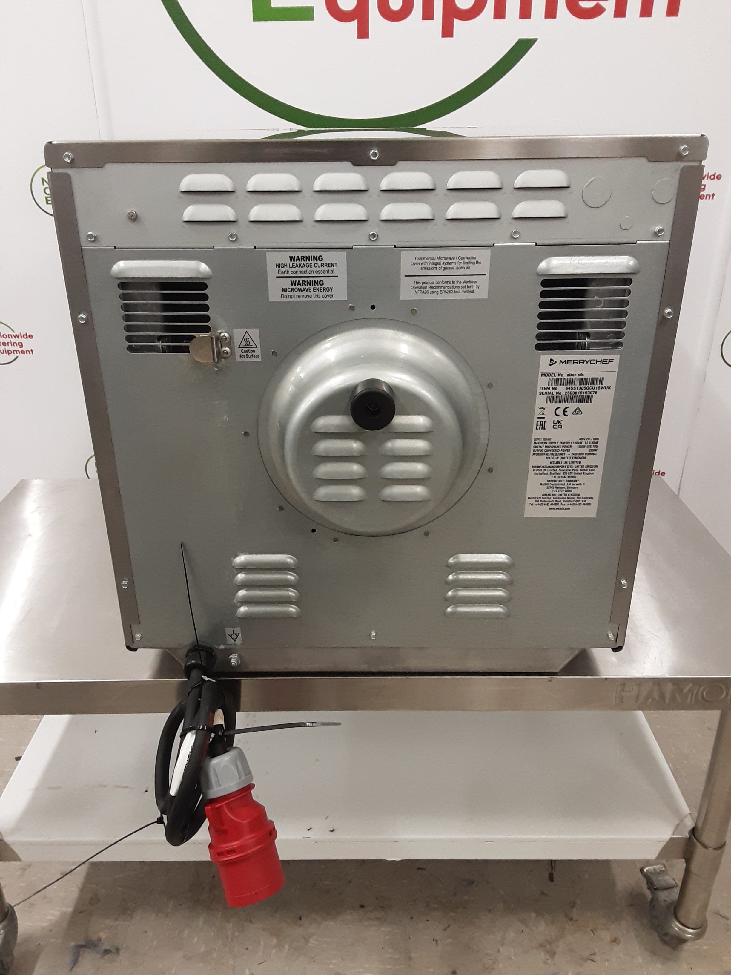 Merrychef E4S High Speed Oven, 32amp 3phase (NCE6132) — image 9