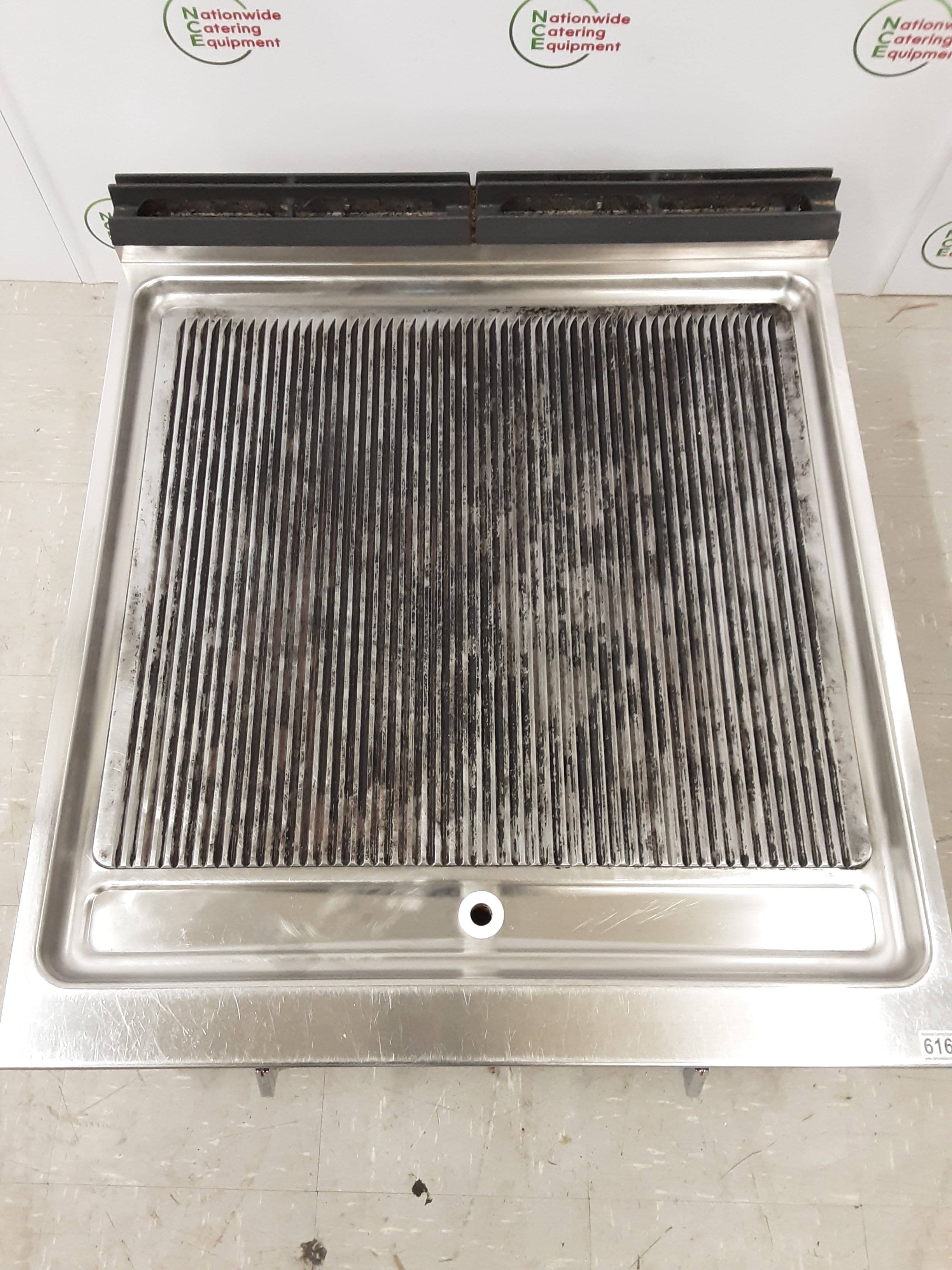 Angelo Po Electric (3ph) Tabletop 80cm Ribbed Griddle, Model-1NOFT2E-ZMMO (NCE6169) — image 2