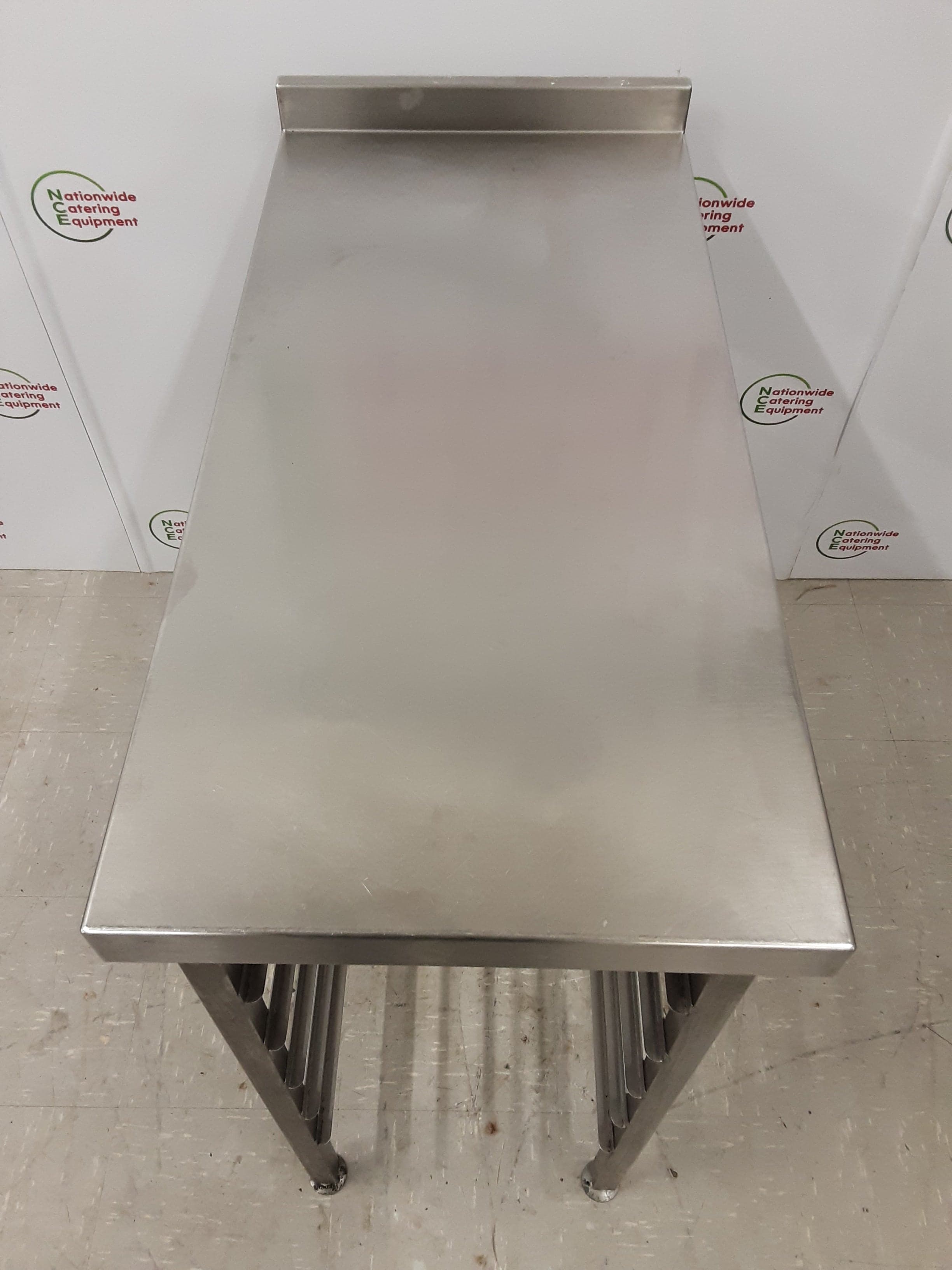 Stainless Steel Filler Table With GN Racking Beneath 45x95cm (NCE6179) — image 3