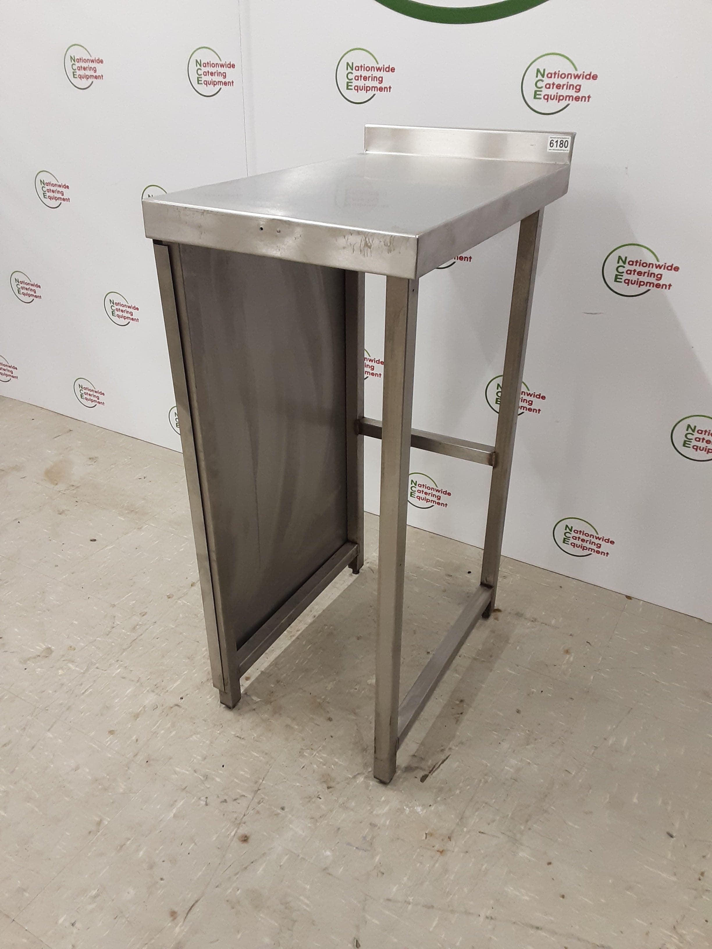 Stainless Steel Filler Table, Panel to Side, 40x65cm (NCE6180) — image 2