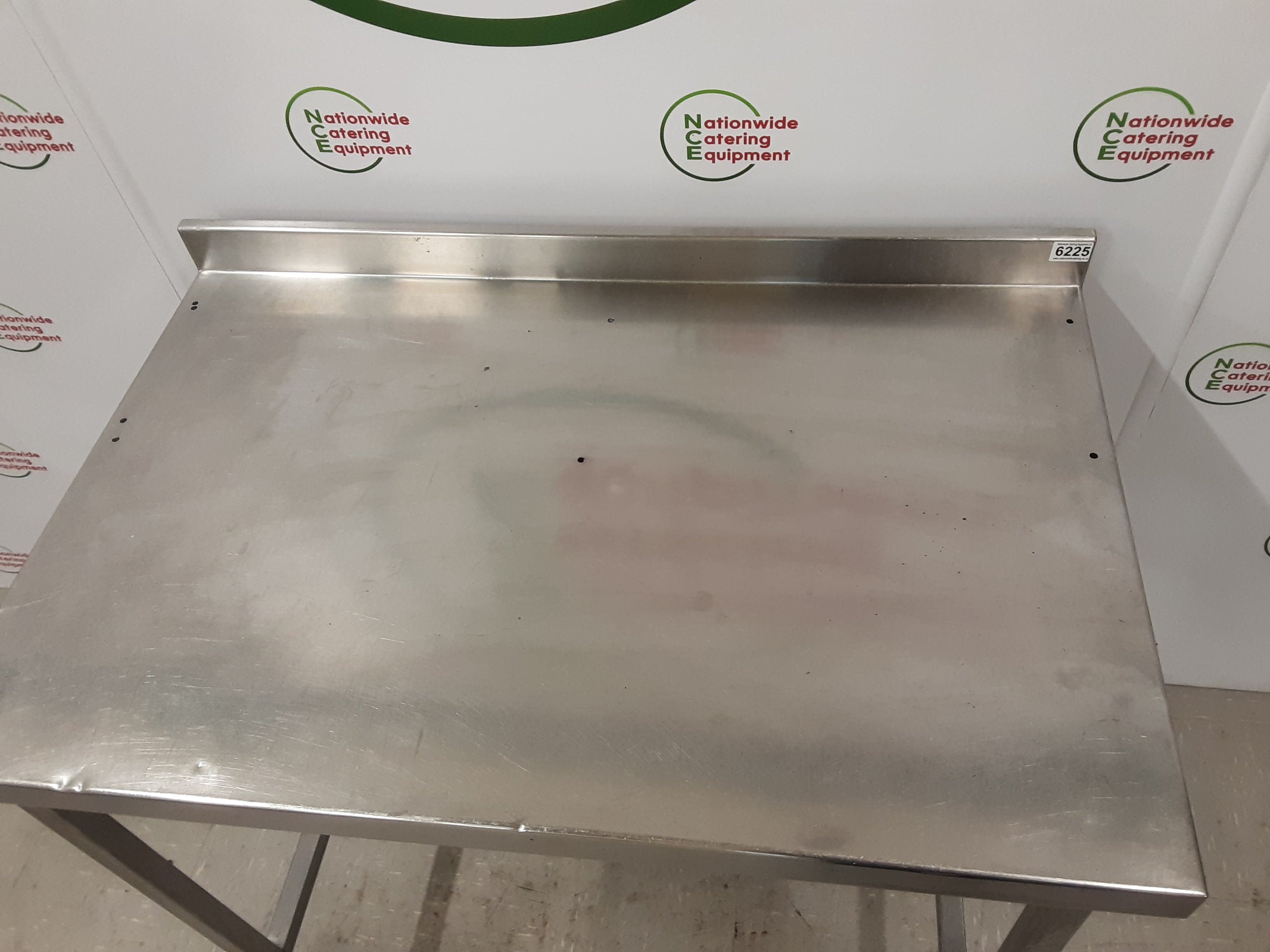 Stainless Steel Table On Wheels With Appliance Space 100x65 (NCE6225) — image 5