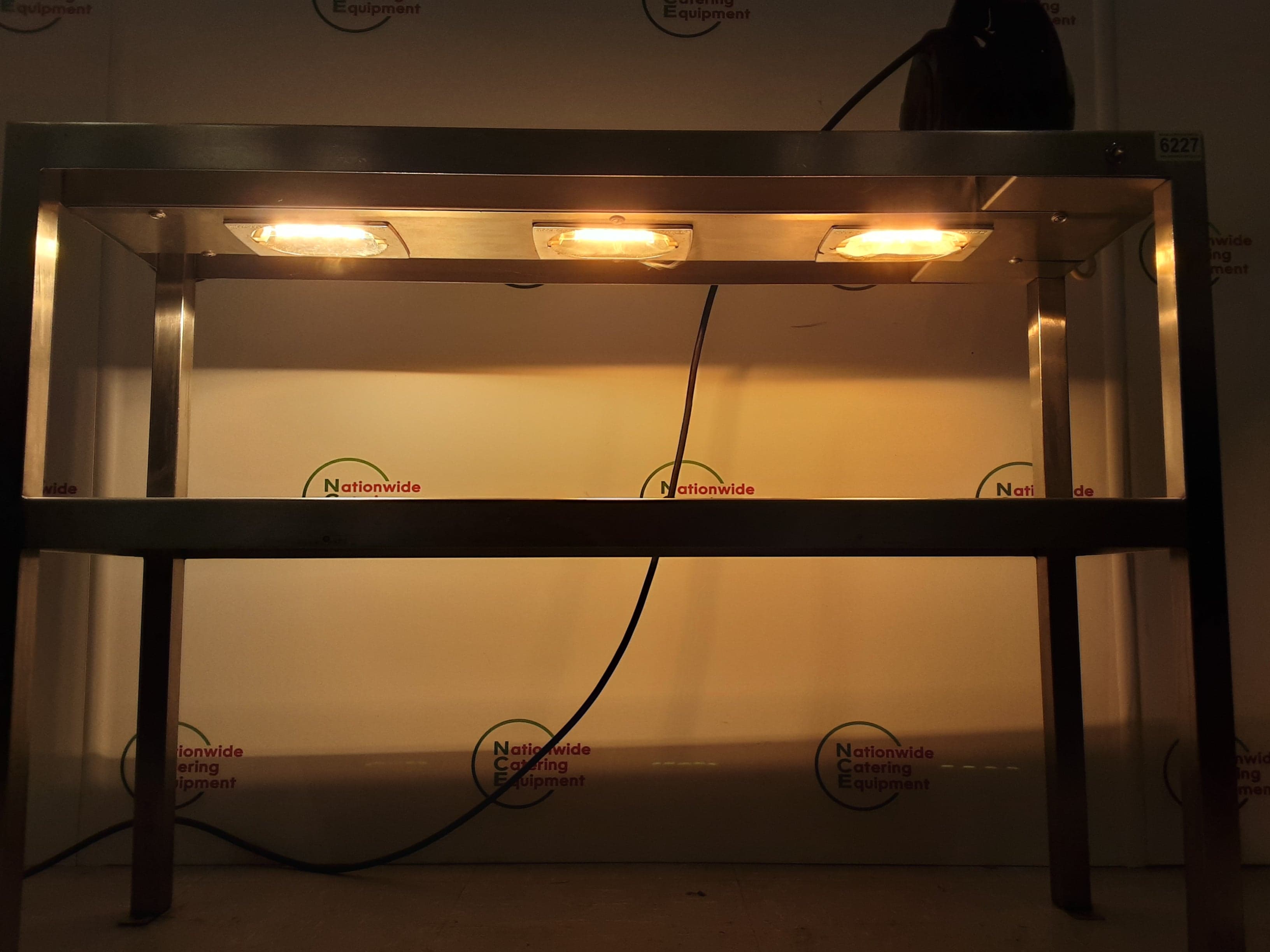 Stainless Steel Two Tier Tabletop (One Heated) Gantry 97x30cm (NCE6227) — image 4