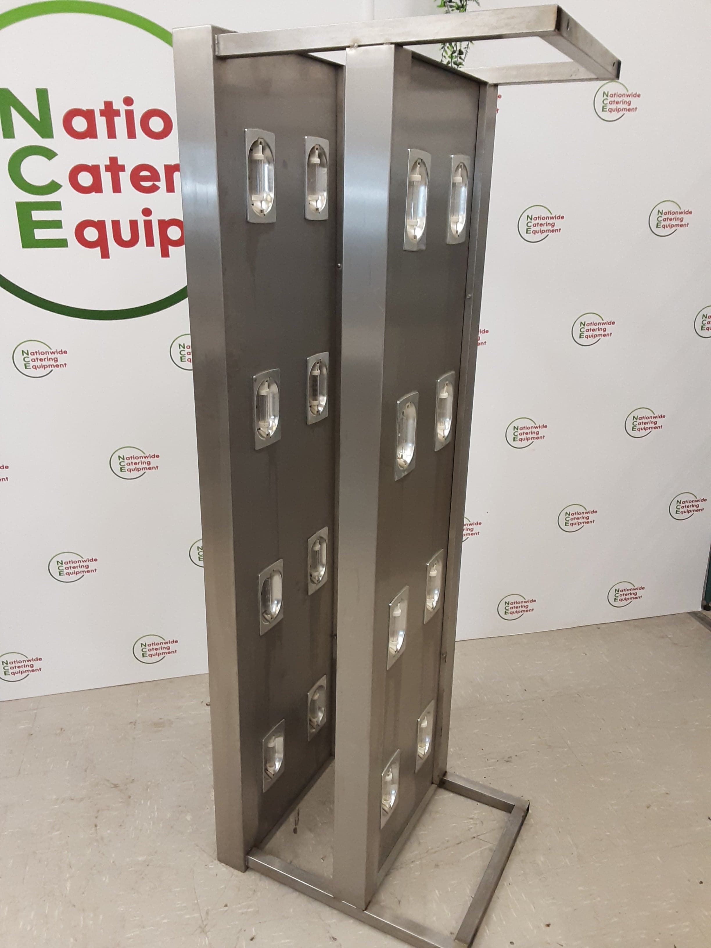 Stainless Steel Tabletop Two Tier Heated Gantry, 1ph/32amp, 170x50cm (NCE6258) — image 4
