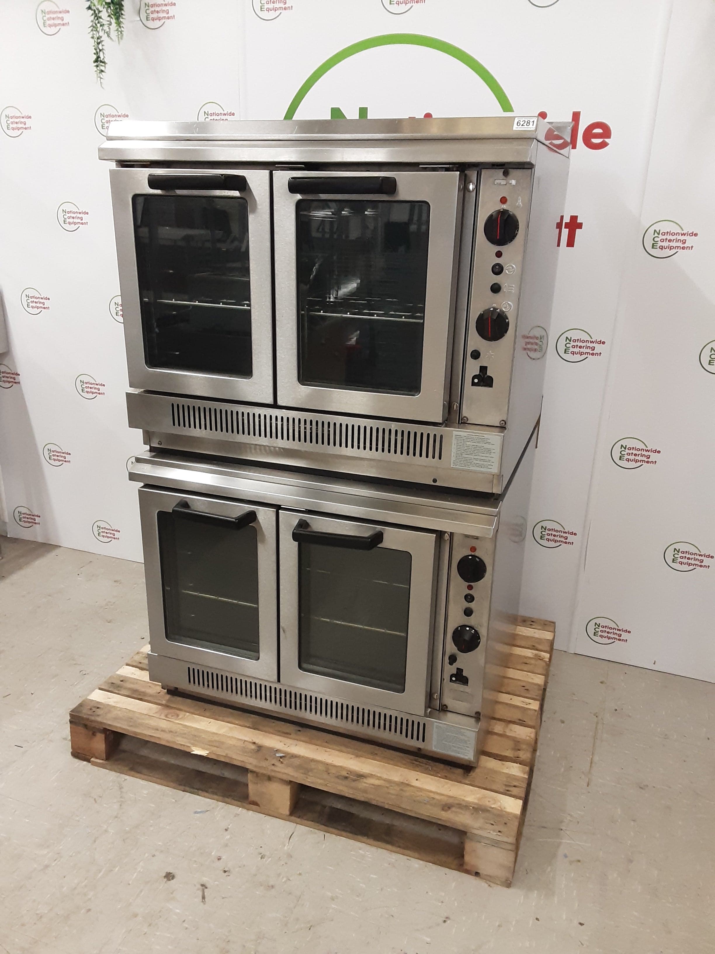 Falcon Dominator Stacked Natural Gas Convection Ovens, Model- G2112/N  (NCE6281) — image 2