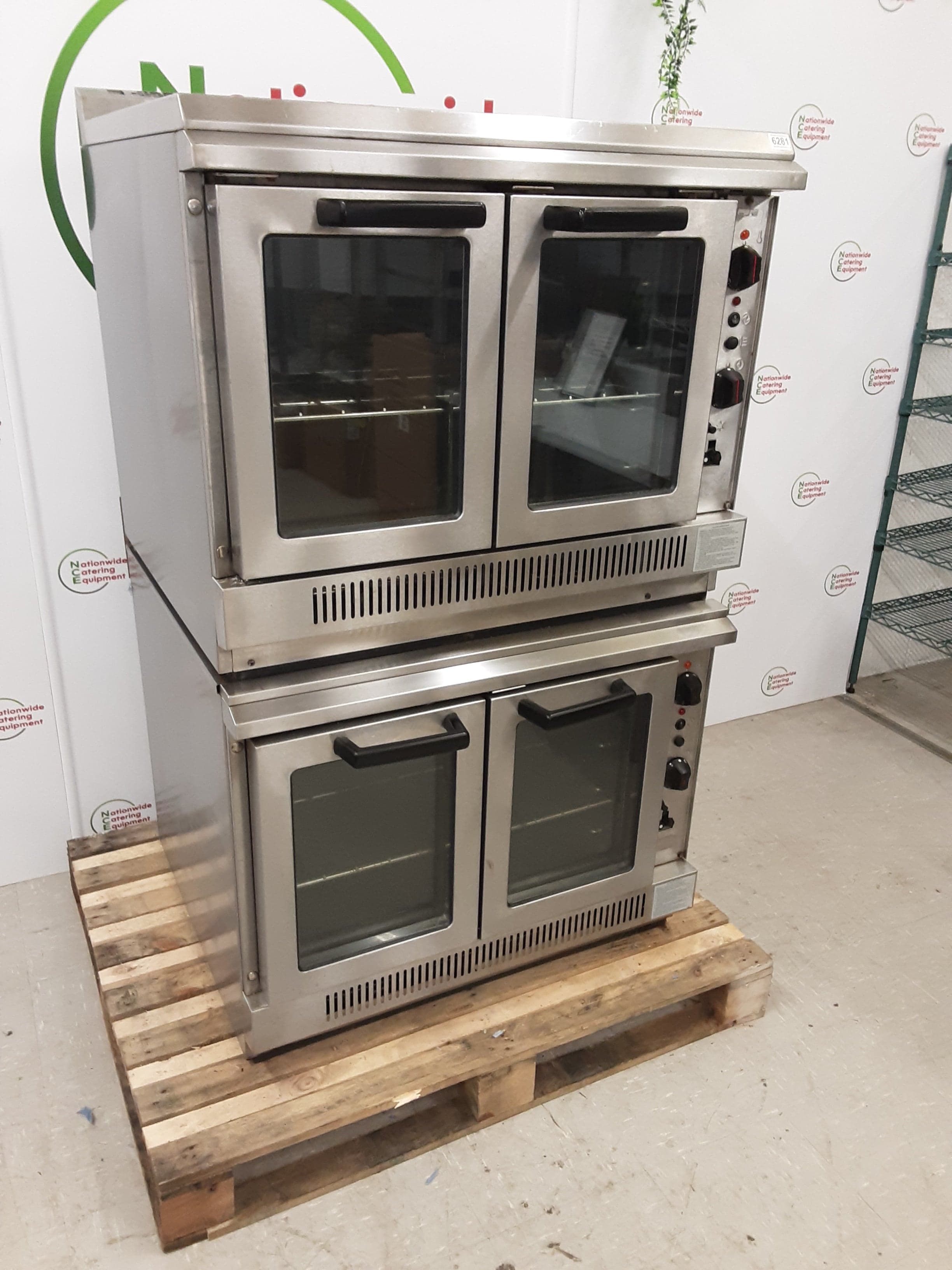 Falcon Dominator Stacked Natural Gas Convection Ovens, Model- G2112/N  (NCE6281) — image 3