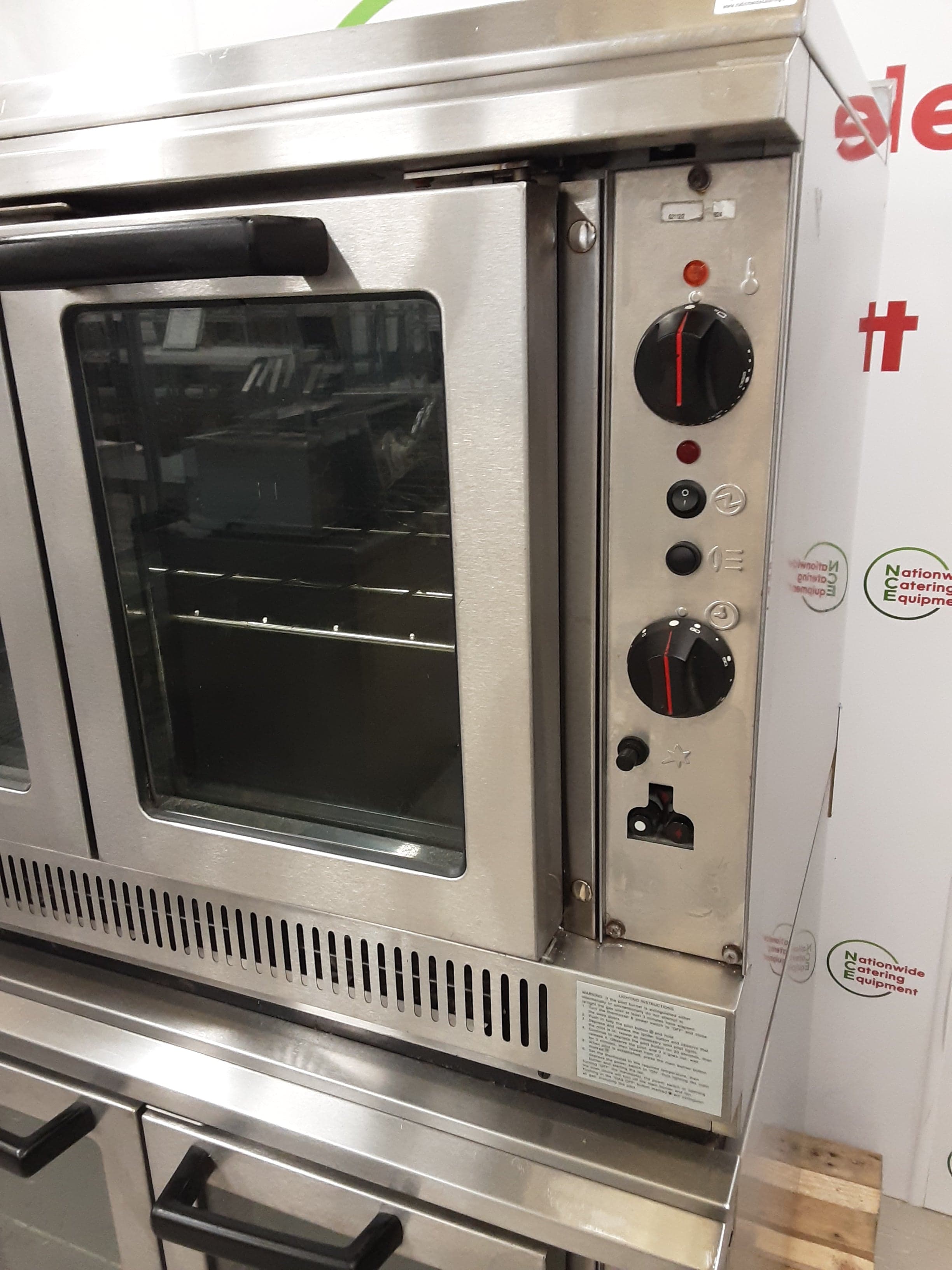Falcon Dominator Stacked Natural Gas Convection Ovens, Model- G2112/N  (NCE6281) — image 5