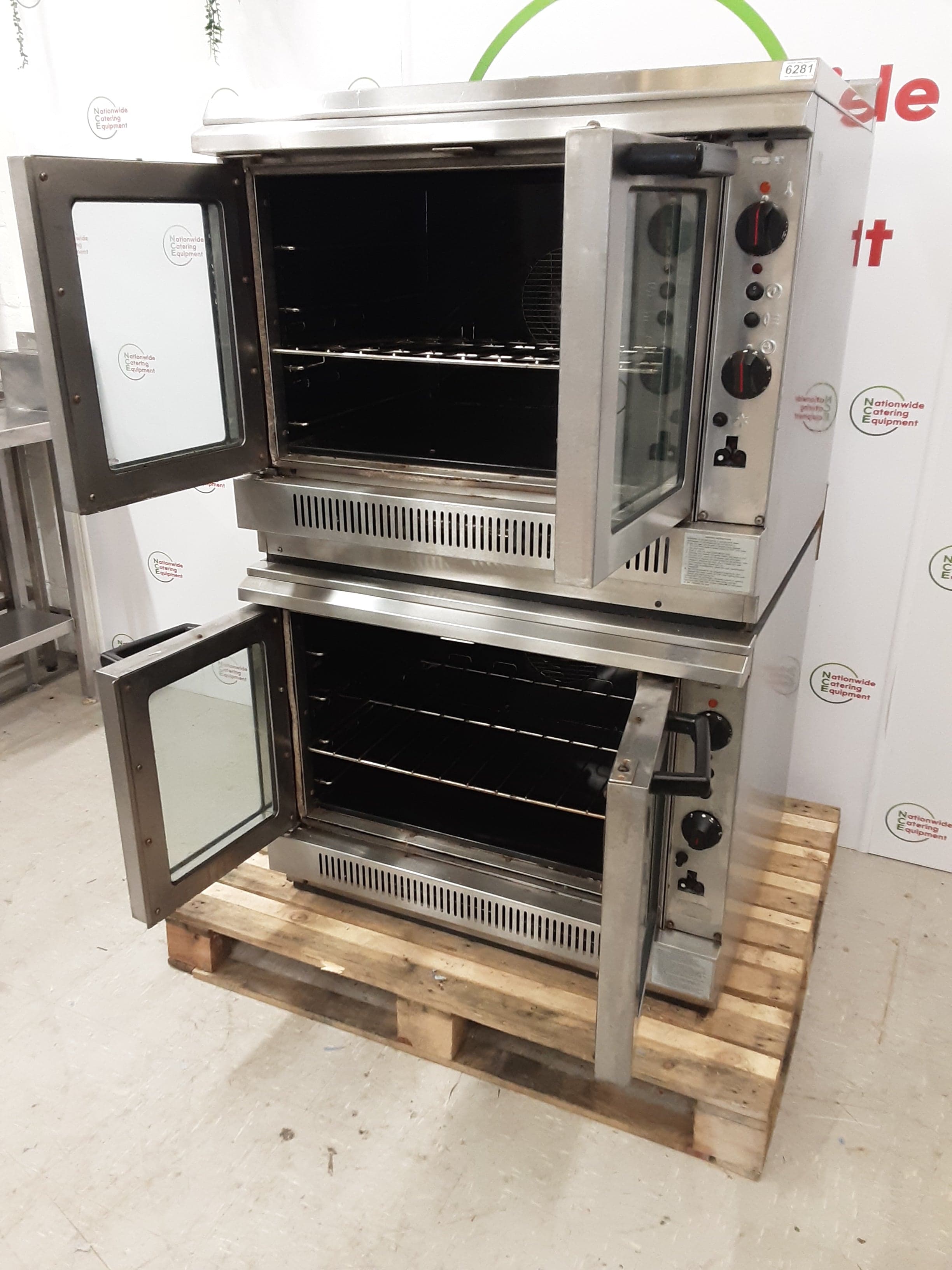 Falcon Dominator Stacked Natural Gas Convection Ovens, Model- G2112/N  (NCE6281) — image 8