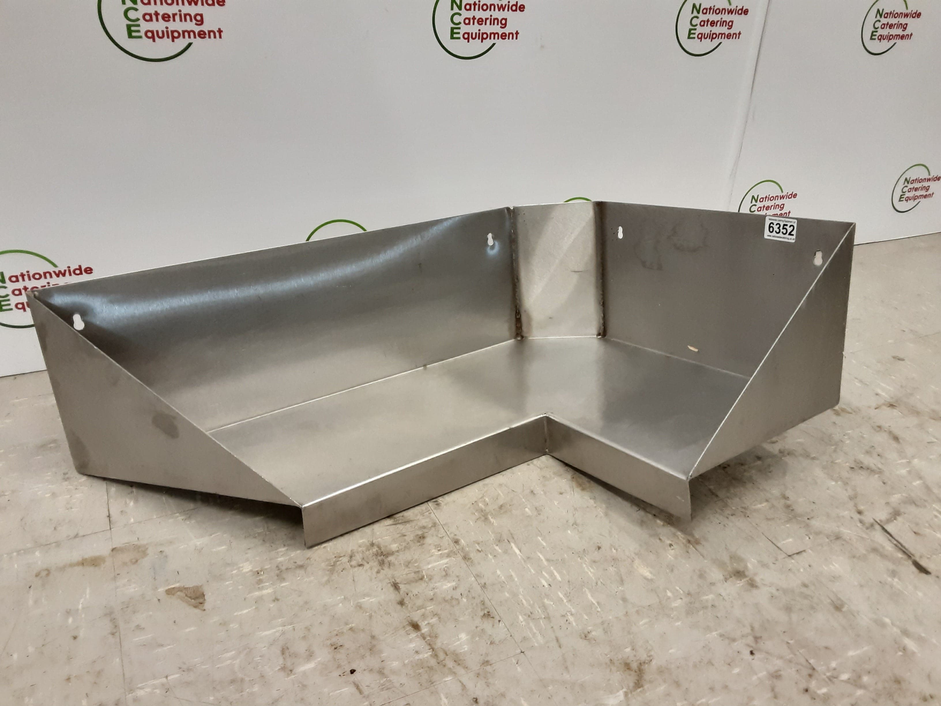Stainless Steel Corner Wall Shelf (NCE6352) — image 3
