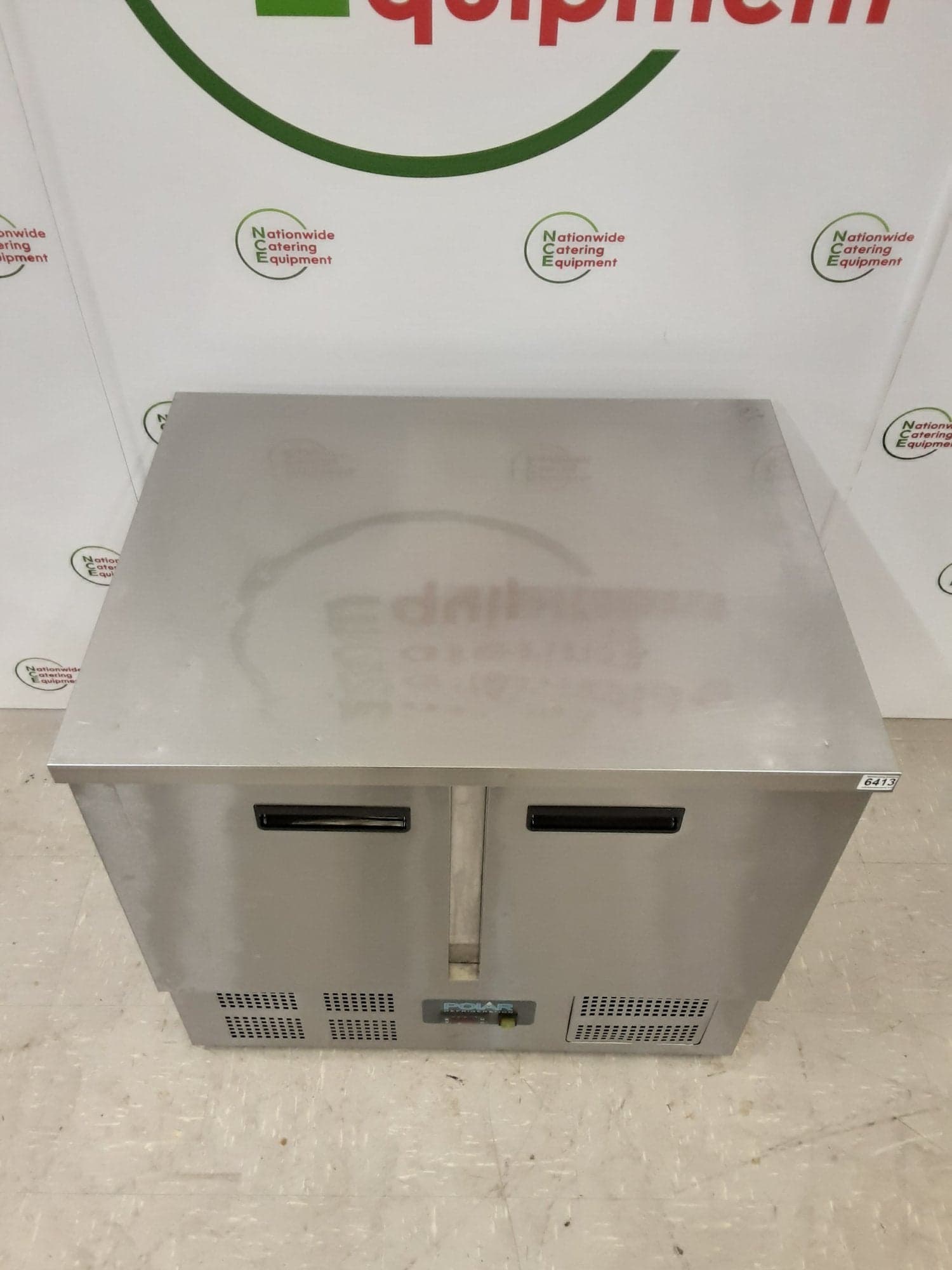 Polar Two Door Flat Counter Fridge, Model- U636 — image 2