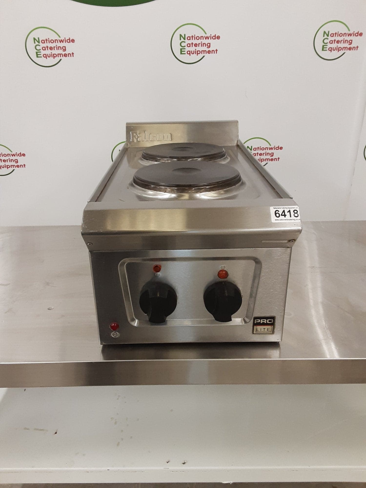 Falcon Pro-Lite Tabletop Two Zone 13amp Electric Stove, Model- F423