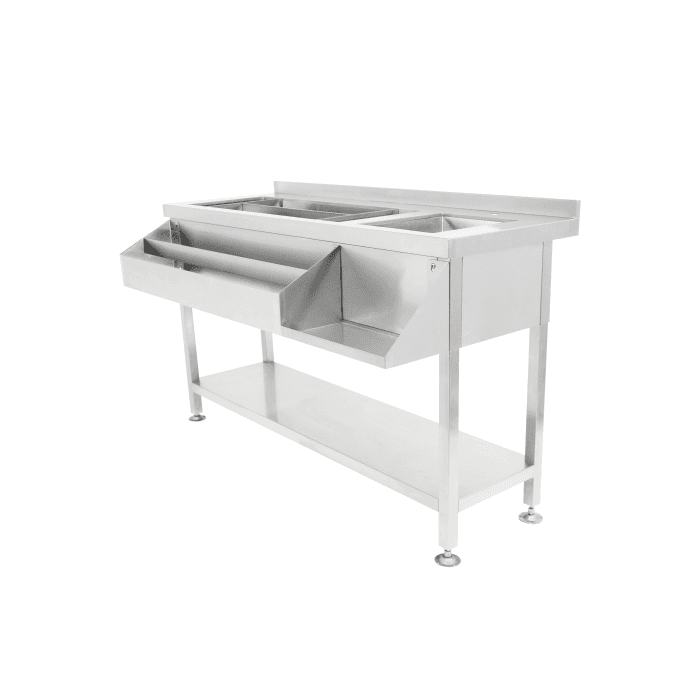 Combisteel Stainless Steel Cocktail Station/Sink, 140cm, Model- 7490.0405