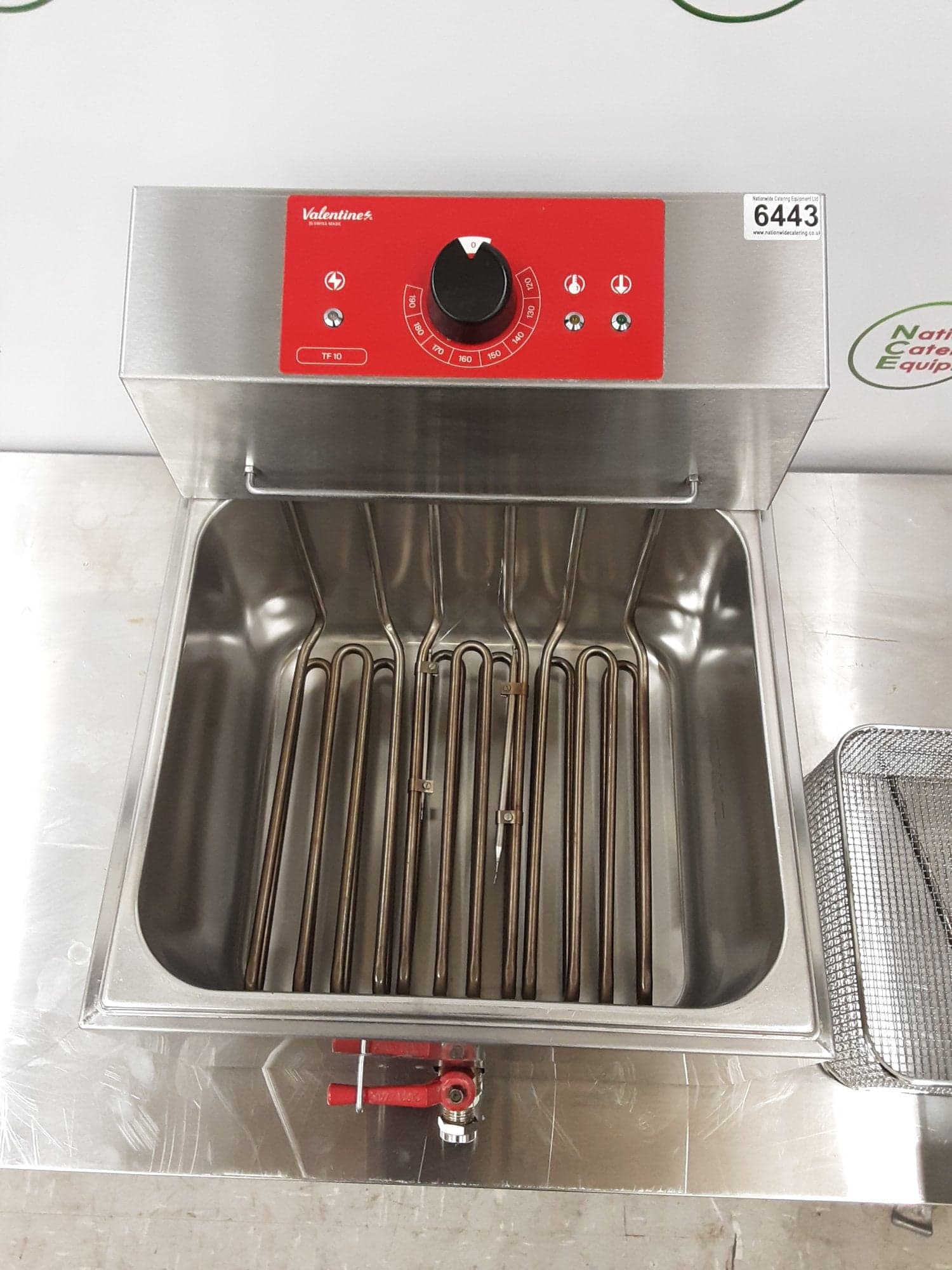 Valentine Tabletop Electric Single Fryer, 3ph/16amp, Model- TF13 — image 7