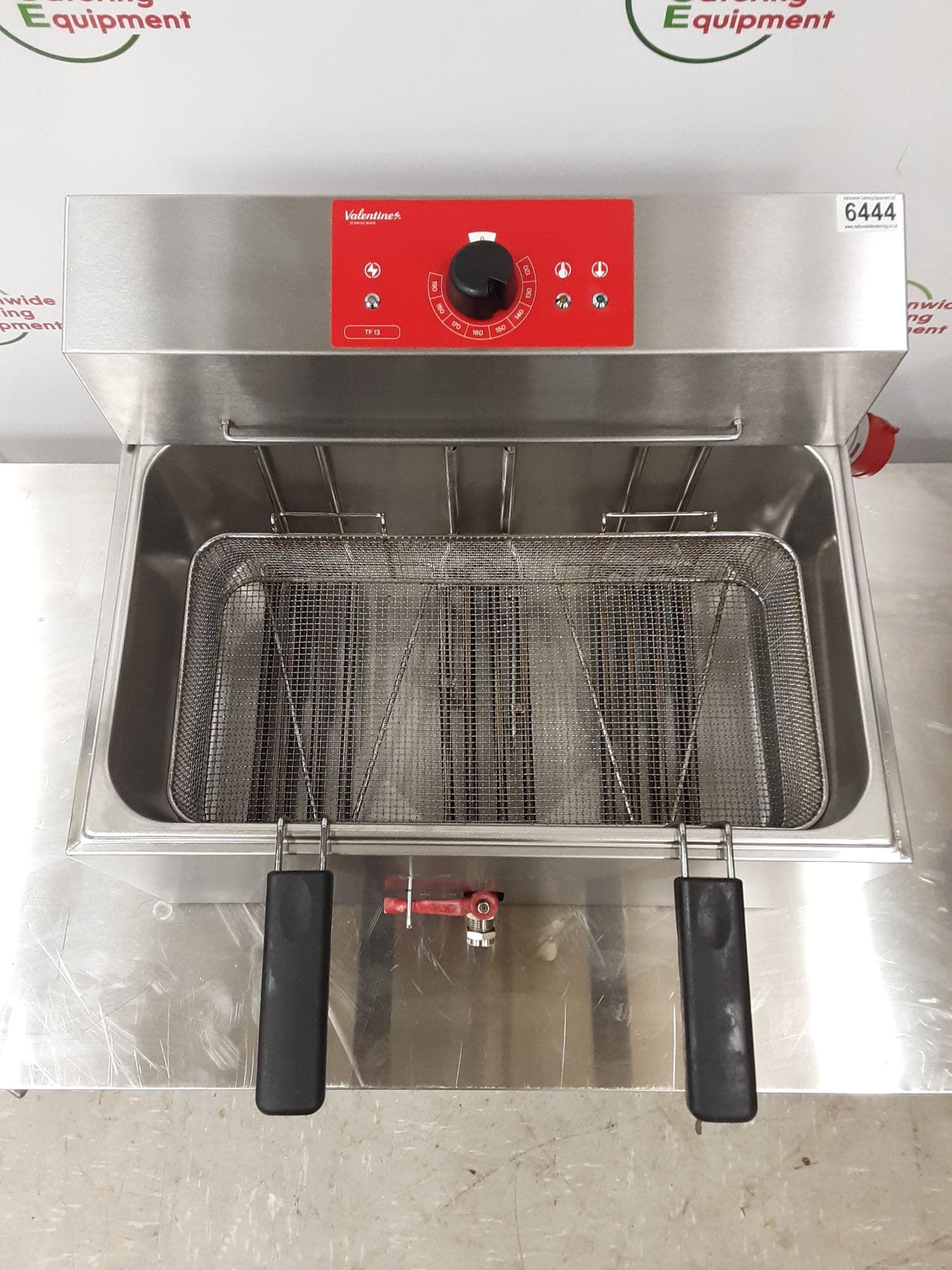 Valentine  Tabletop Large Single Tank Electric, 3ph/16amp Fryer, Model-TF13 — image 4