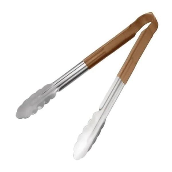 ChefSet Brown 12" Colour Coded Tongs