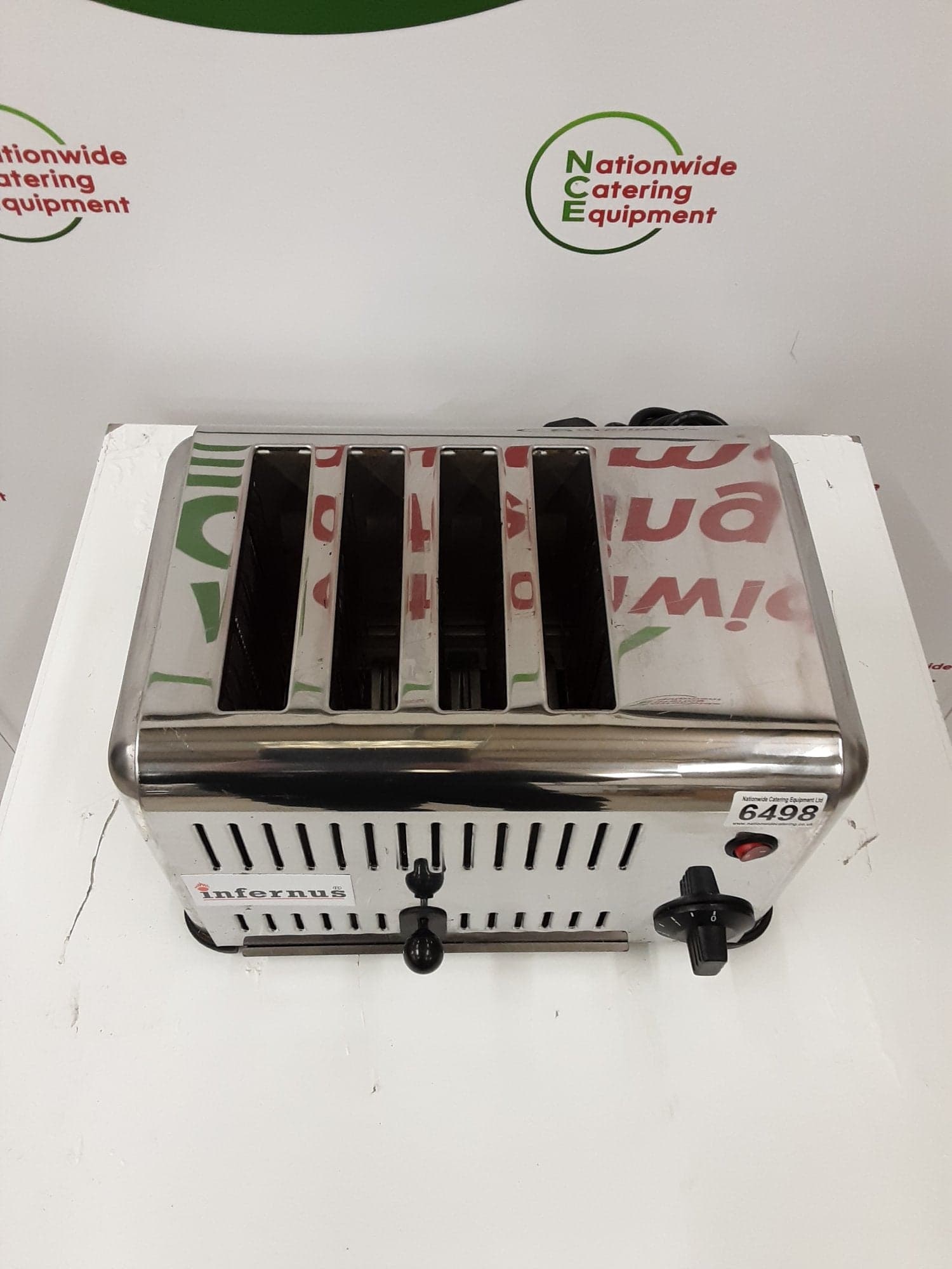 Infernus Four Slot Toaster, Model- HET-4 — image 4