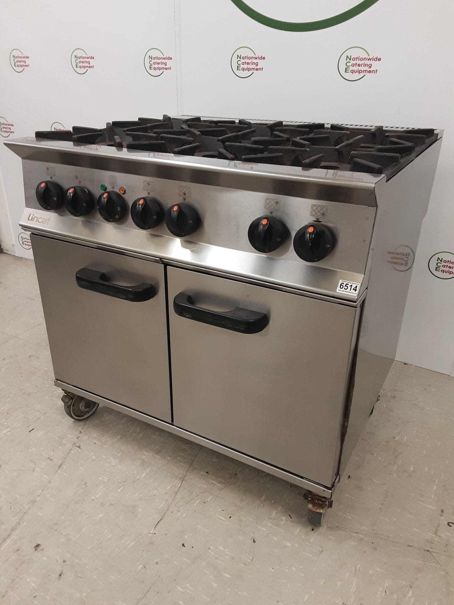 Lincat Opus Duel Fuel Natural Gas Six Burner Stove & Electric Convection Oven, Model- OD8007 — image 3