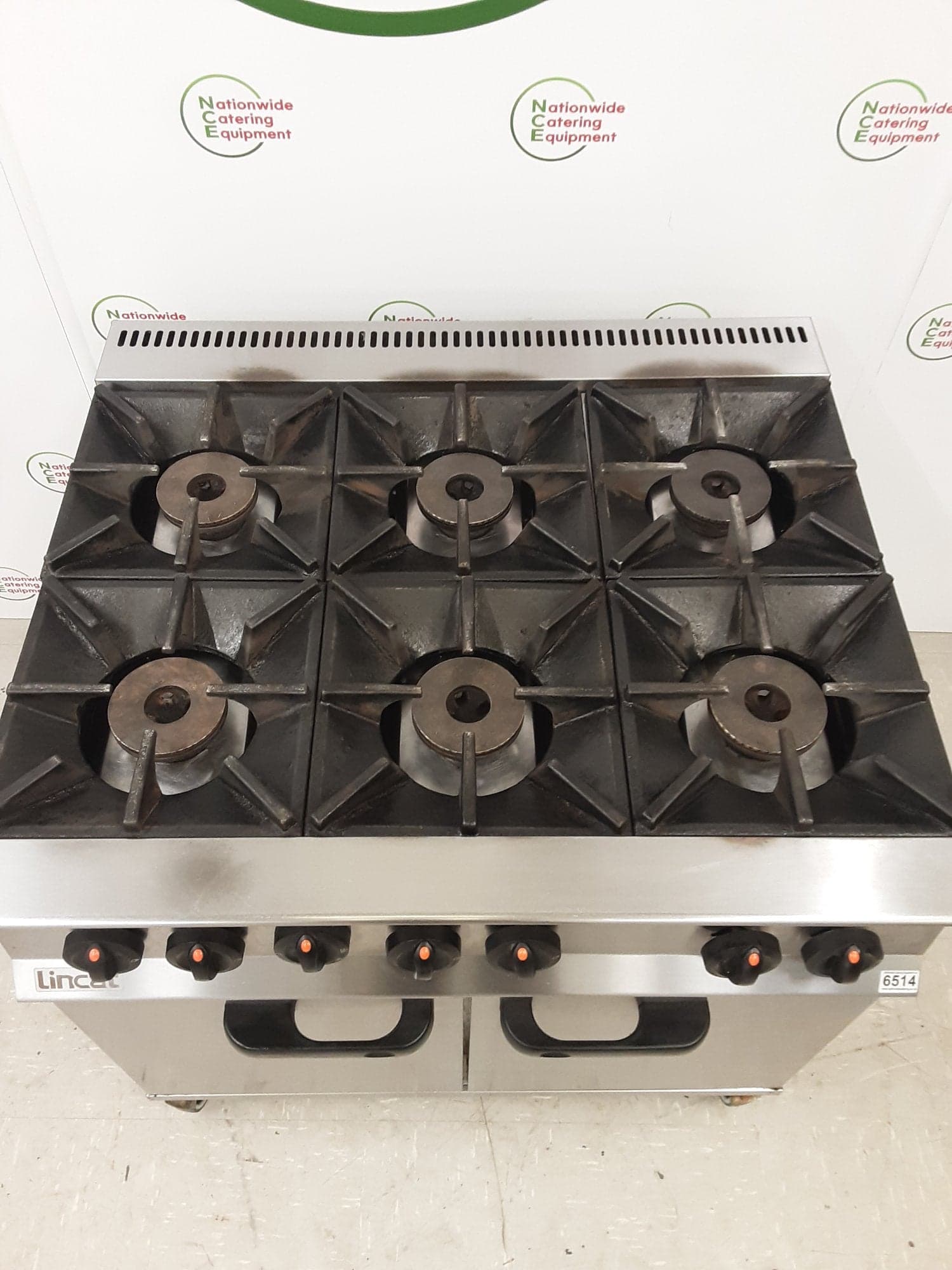 Lincat Opus Duel Fuel Natural Gas Six Burner Stove & Electric Convection Oven, Model- OD8007 — image 4