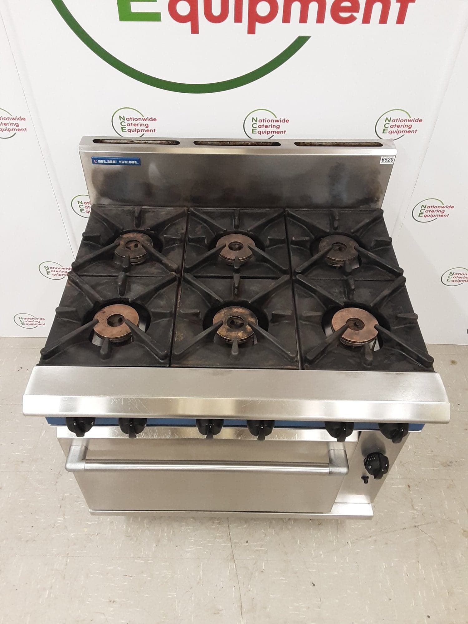 Blueseal Six Burner Stove & Oven, Natural Gas, Model- G506 — image 2