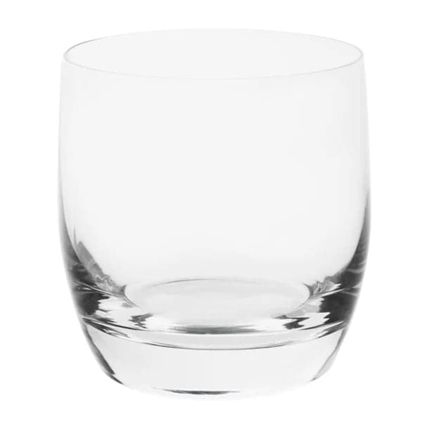 Olympia Verona Double Rocks Crystal Tumblers 395ml x6