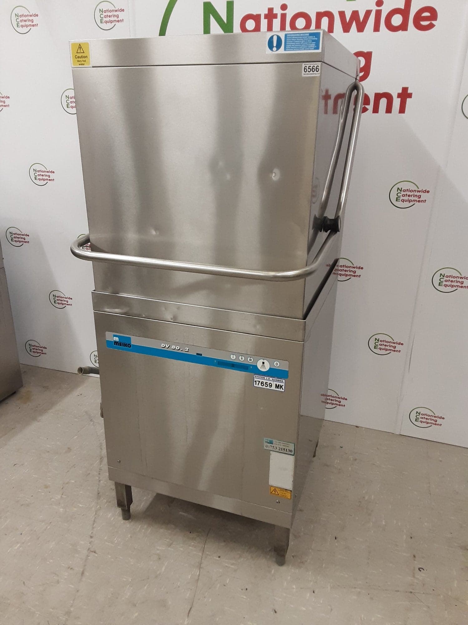 Meiko Pass-Through/Hood Dishwasher, 3ph/32amp, Model- DV.80.2 — image 2