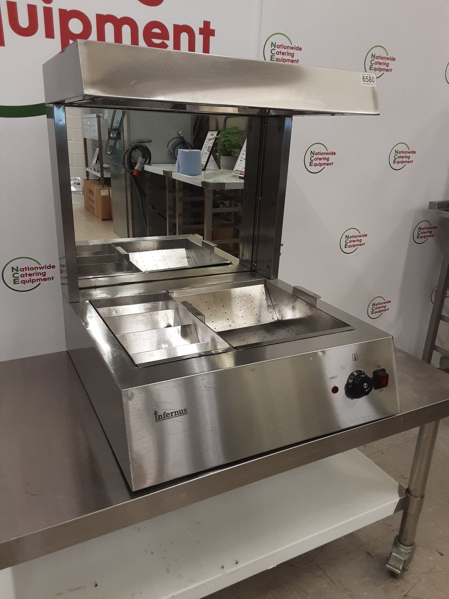 Infernus Tabletop Electric Chip Scuttle/Station, Model- INF-CW8 — image 2
