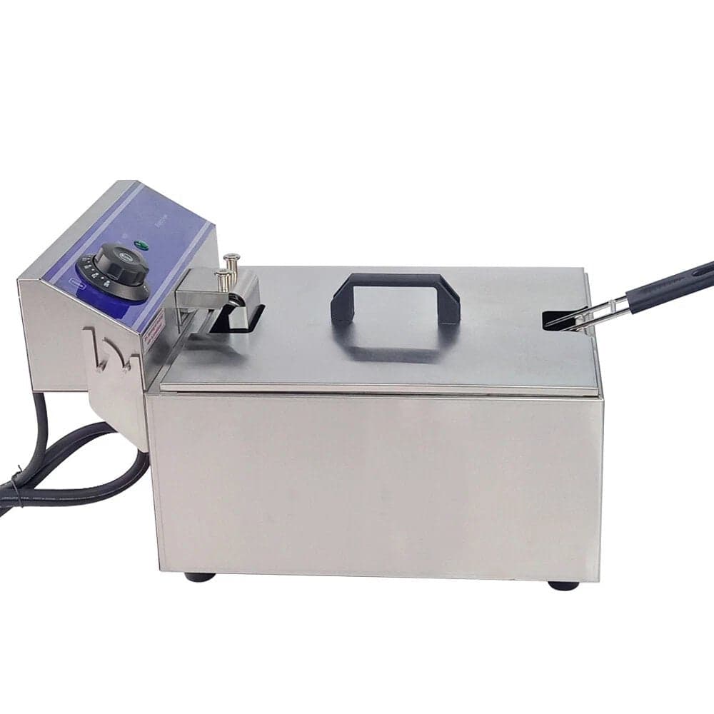 Genesis Catering Equipment Single Tank Tabletop 13amp Electric 10L Fryer, Model- DL-10B — image 4