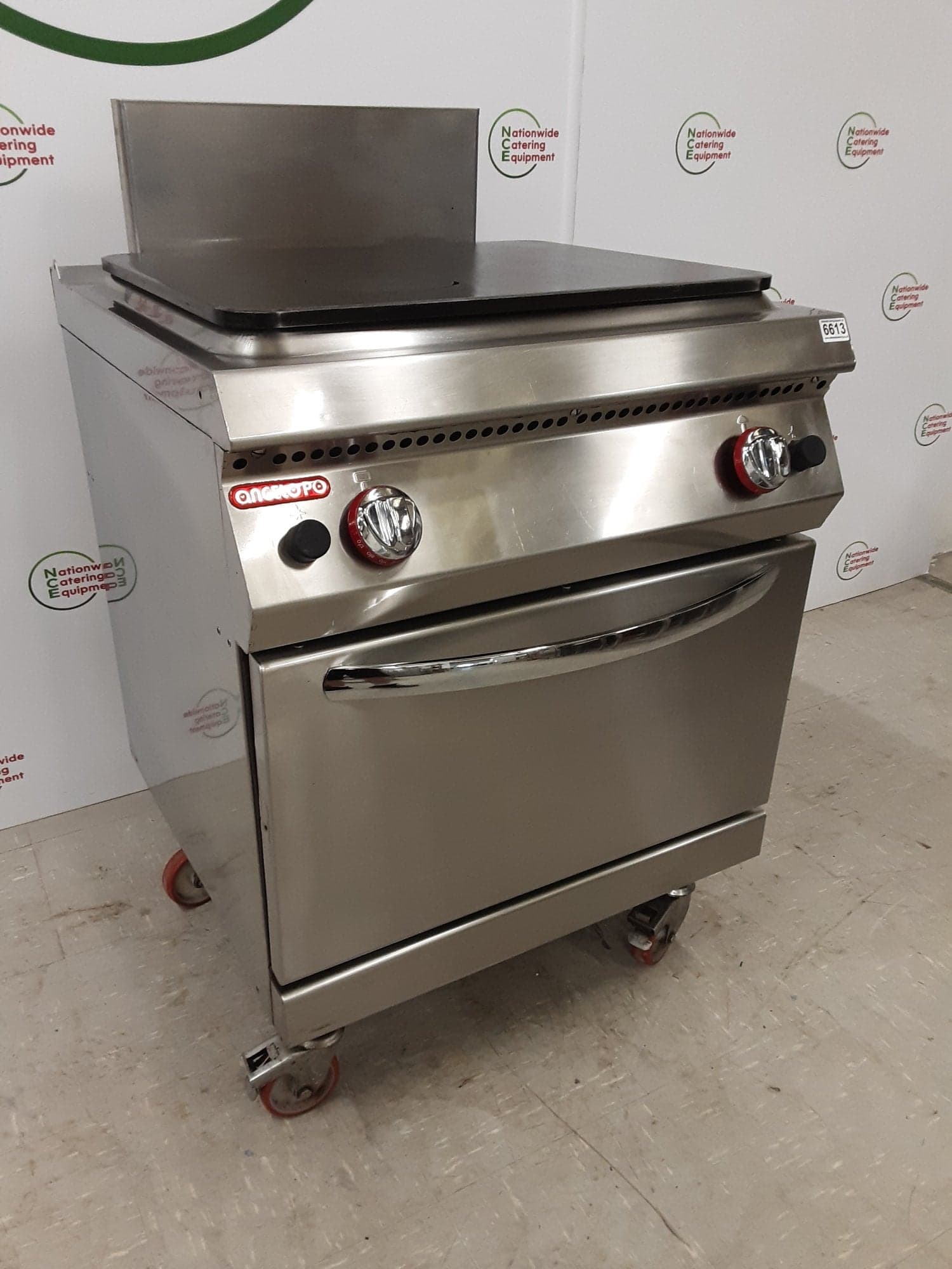 Angelo Po Solid Top Stove & Oven, Natural Gas, Model- — image 3