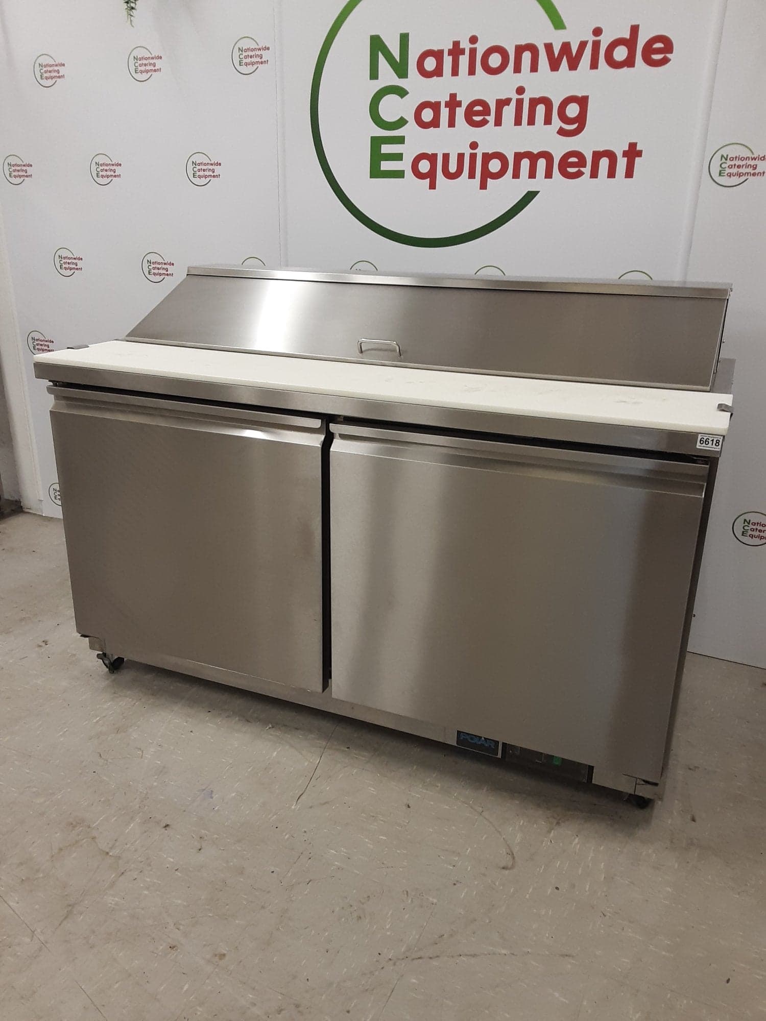 Polar U-Series Double Door Prep Counter Fridge, Model- GD883 — image 3