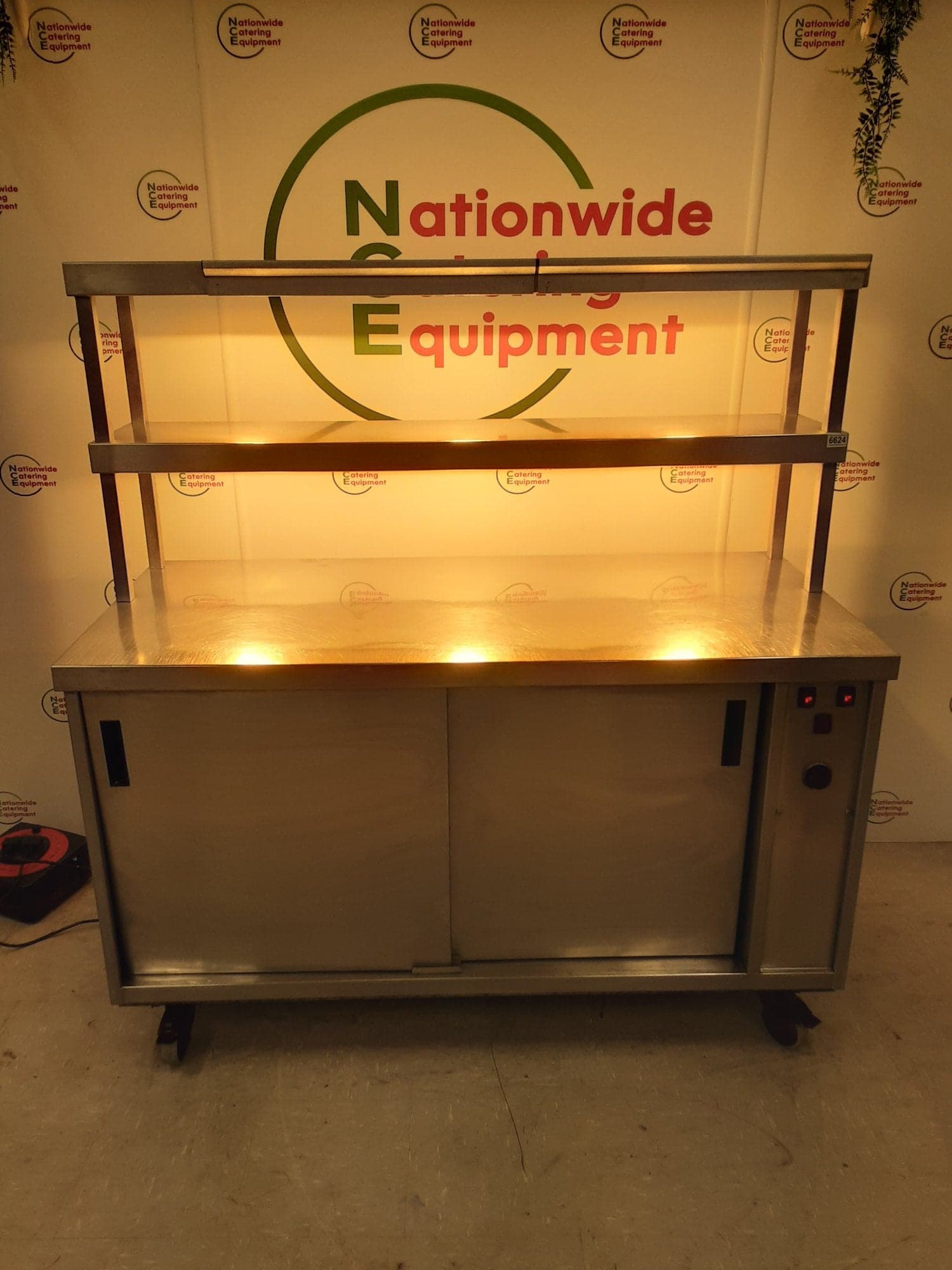 Mobile Hotcupboard With Two Tier Heated Gantry Above, 13amp — image 8