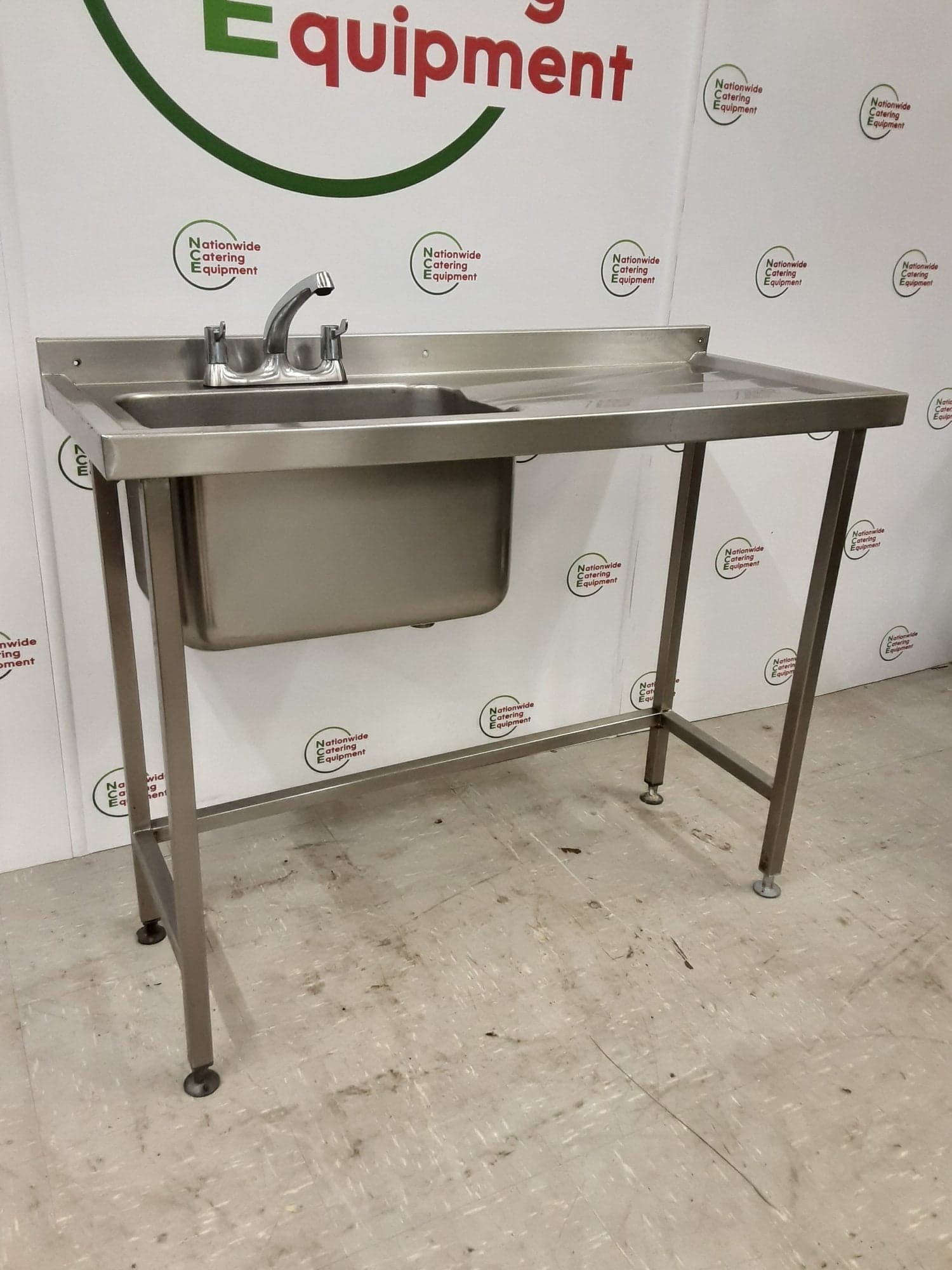 Stainless Steel  Slimline Single Sink 120x50cm — image 3