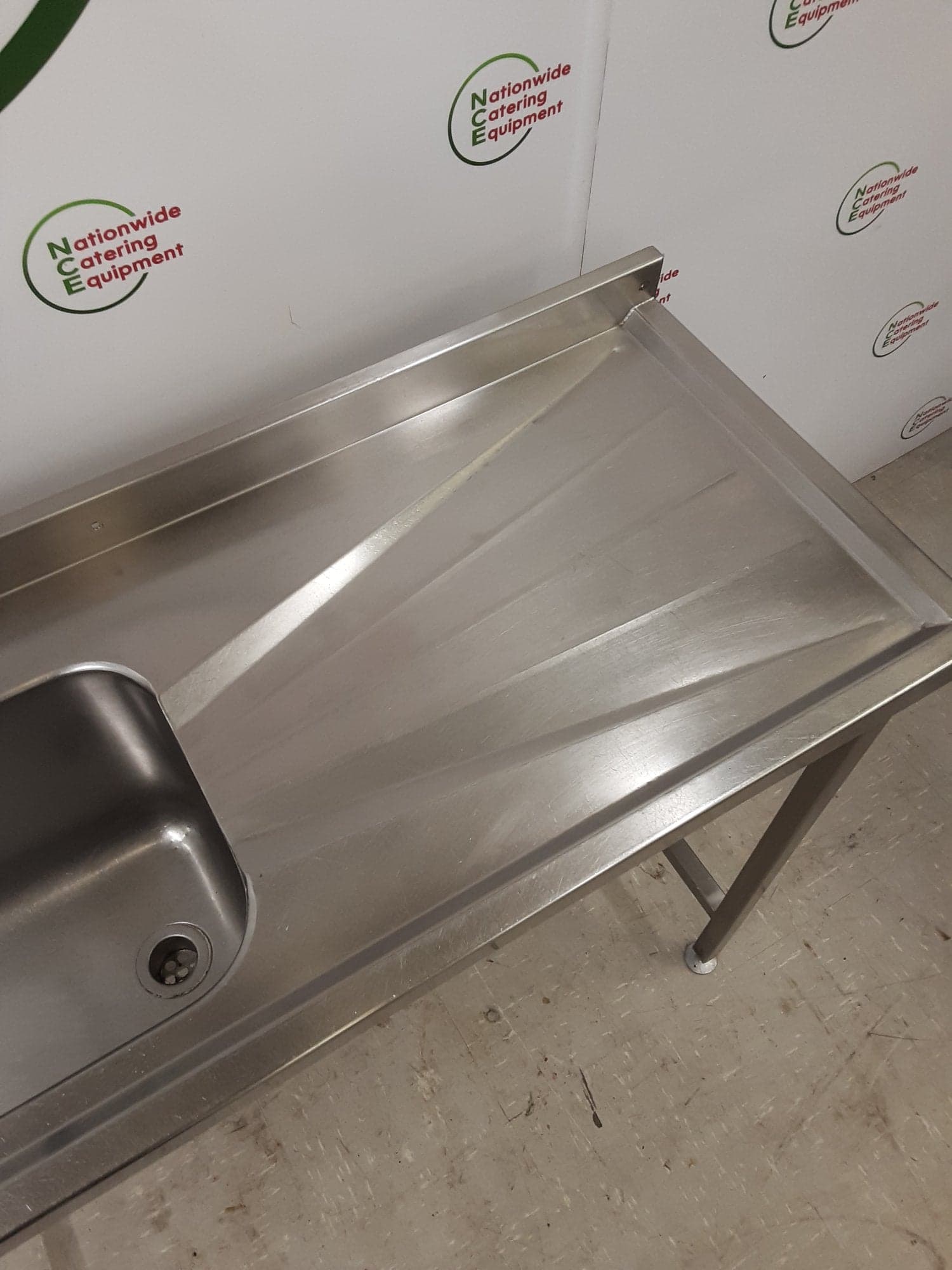 Stainless Steel  Slimline Single Sink 120x50cm — image 5