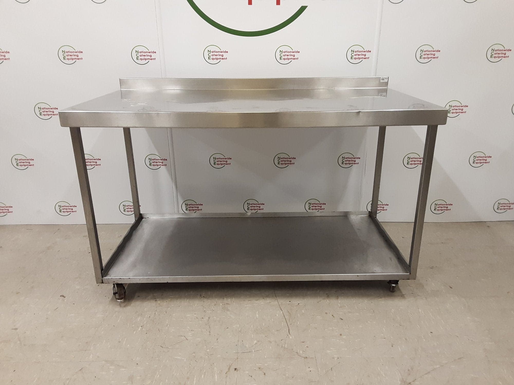 Clearance Stainless Steel Table 150x80cm