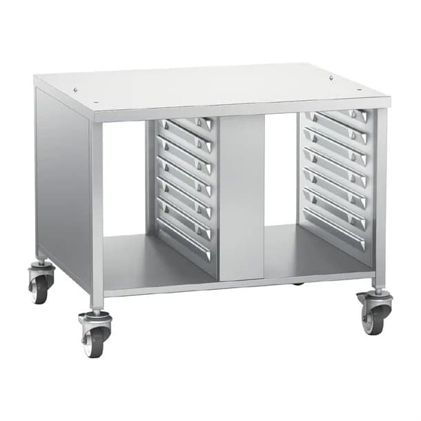 Rational Stand II With 1/1GN Tray Runners & Height Adjustable Castors, Model- 60.31.103