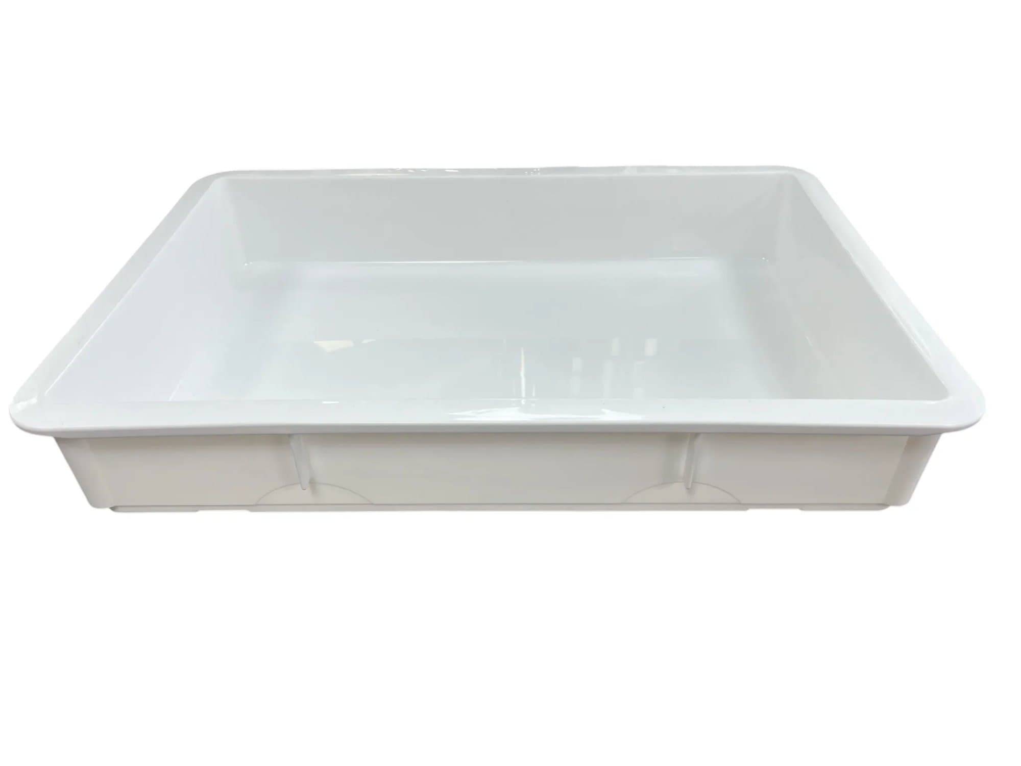 Chefset White 60x40x7.5cm Pizza Dough Tray,  Model- 5457
