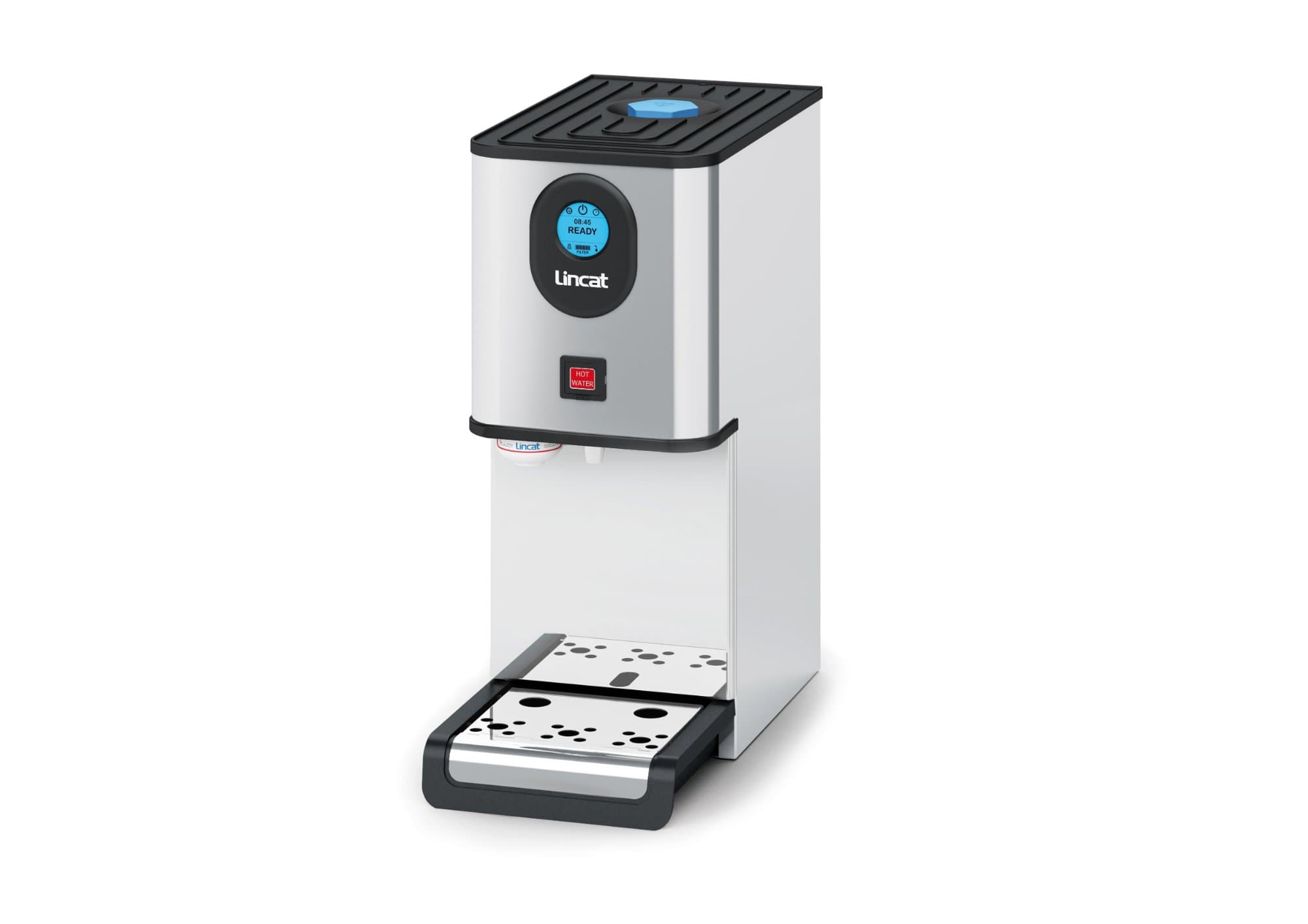 Lincat EB3FX/PB/POT Countertop Push Button, Pot Model, Automatic Fill Water Boiler, 3kw