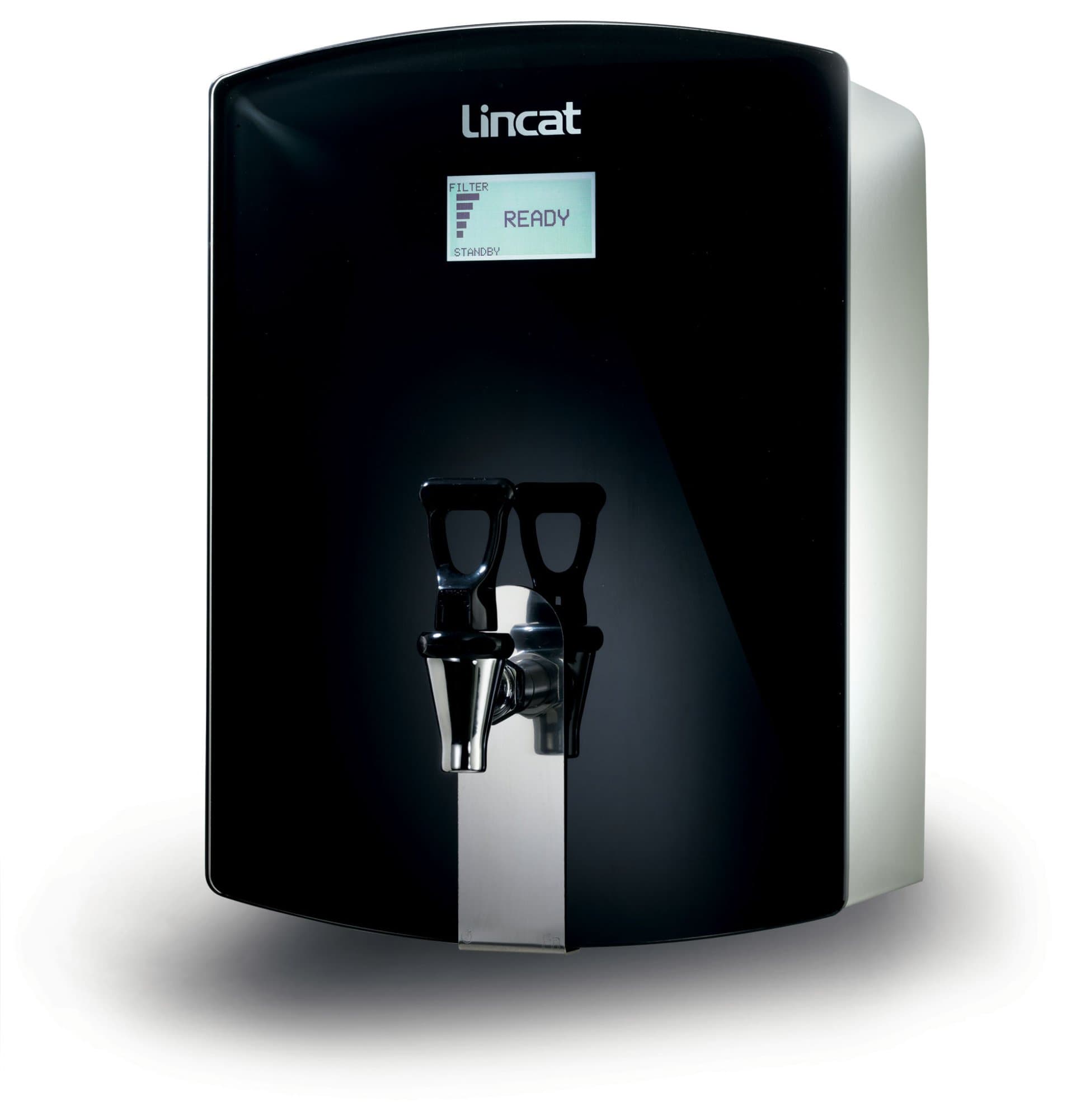 Lincat WMB3F/B Black Wall Mounted Automatic Water Boiler, 3kw