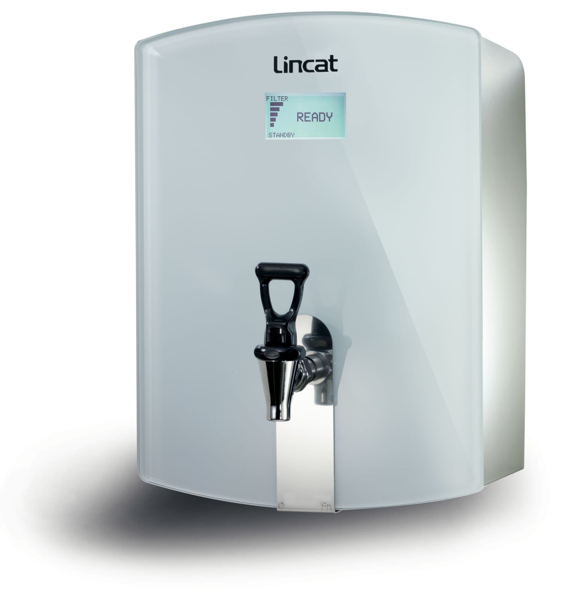 Lincat WMB3F/W White Wall Mounted Automatic Water Boiler, 3kw